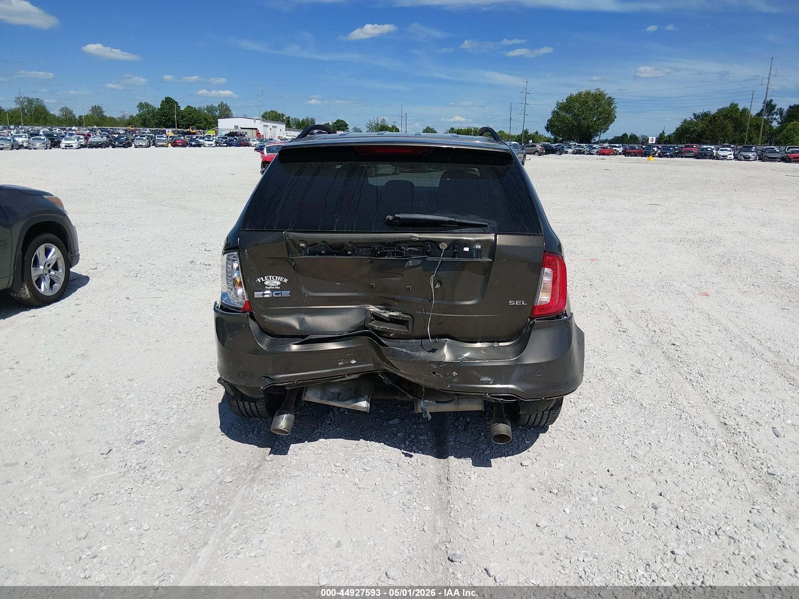2011 Ford Edge Sel Brown vin: 2FMDK3JC2BBB27366