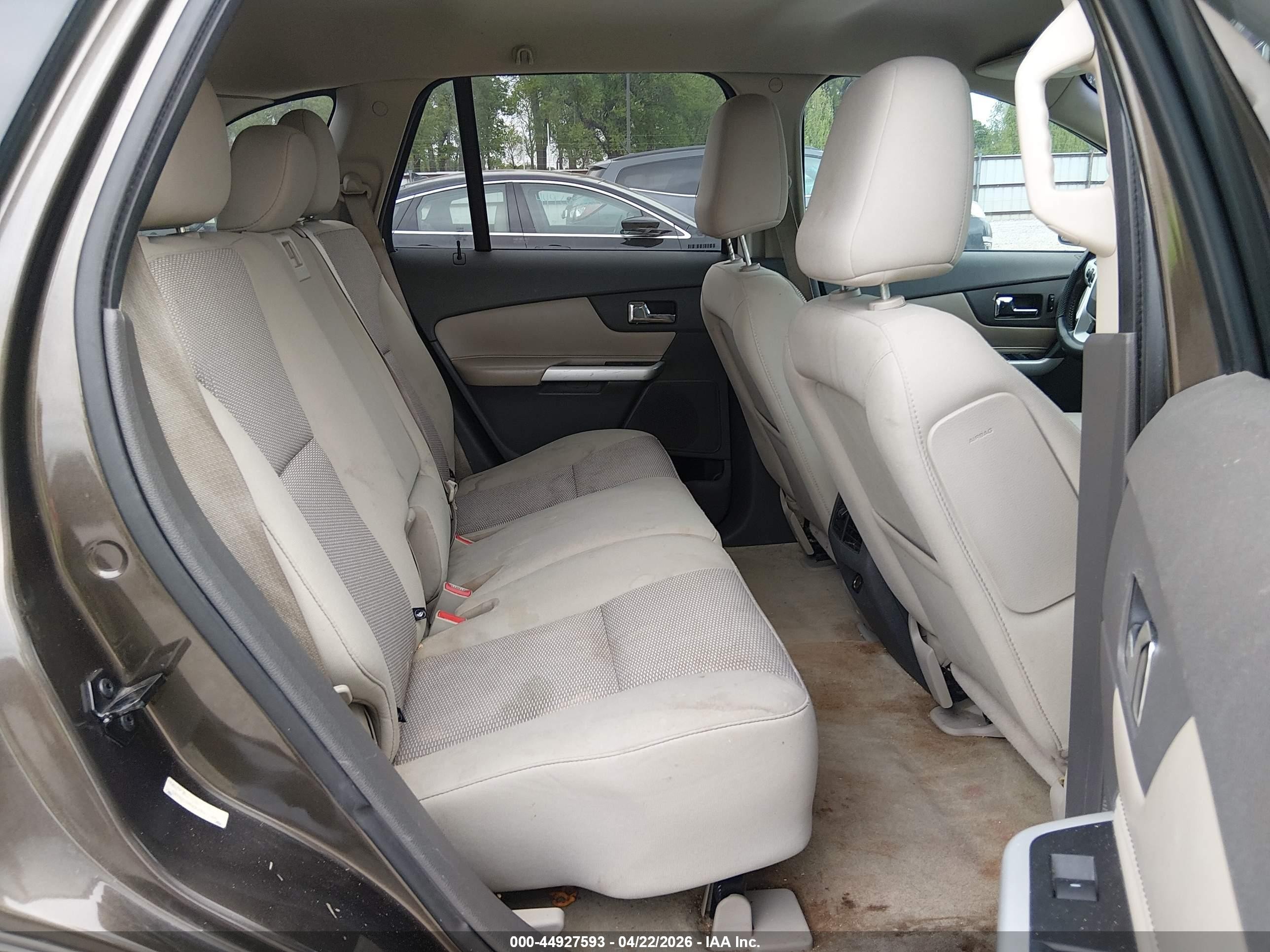 2011 Ford Edge Sel Brown vin: 2FMDK3JC2BBB27366