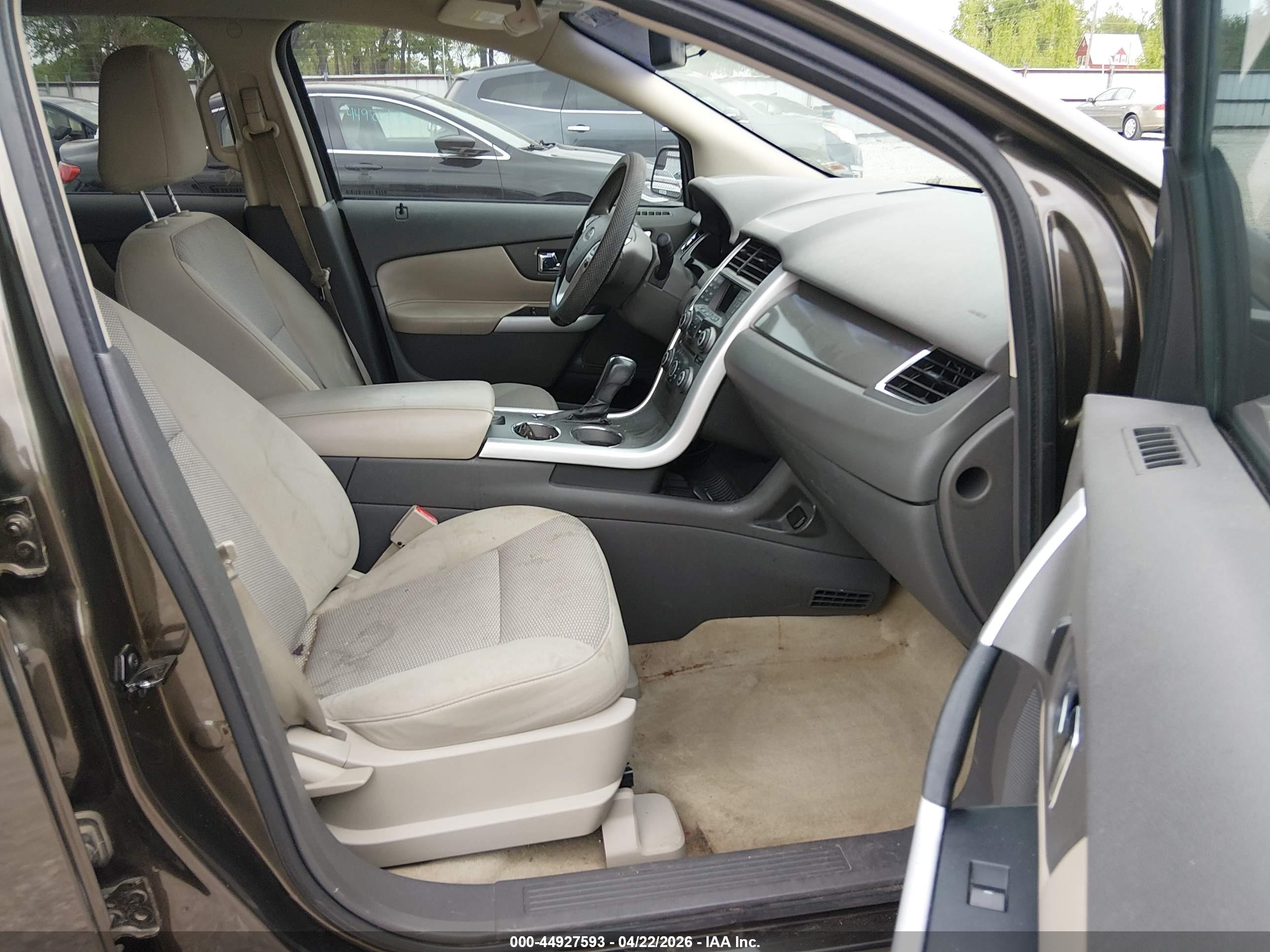 2011 Ford Edge Sel Brown vin: 2FMDK3JC2BBB27366