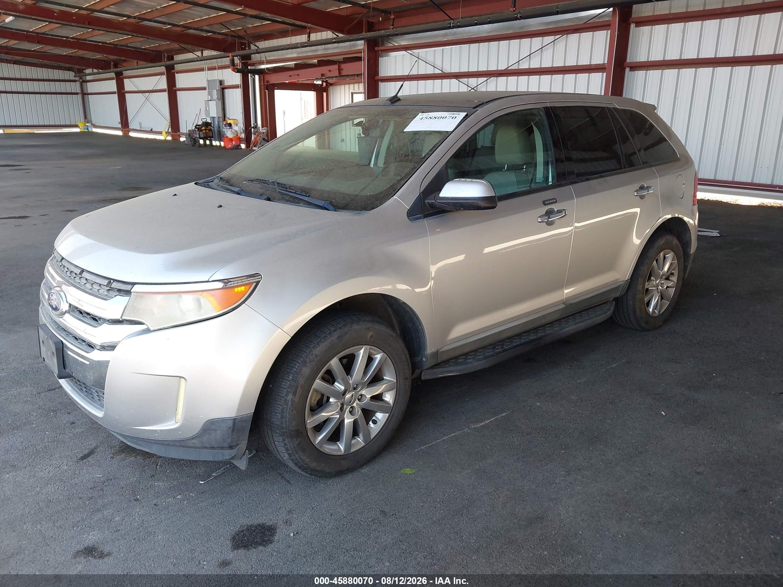 2011 Ford Edge Sel Gray vin: 2FMDK3JC2BBB35273