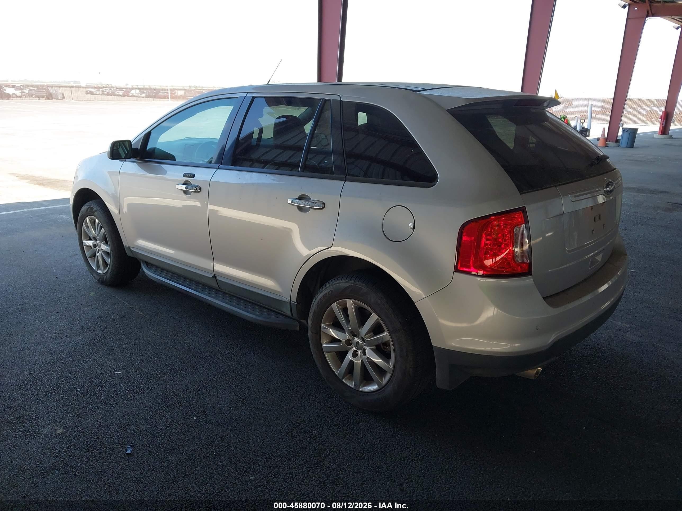 2011 Ford Edge Sel Gray vin: 2FMDK3JC2BBB35273