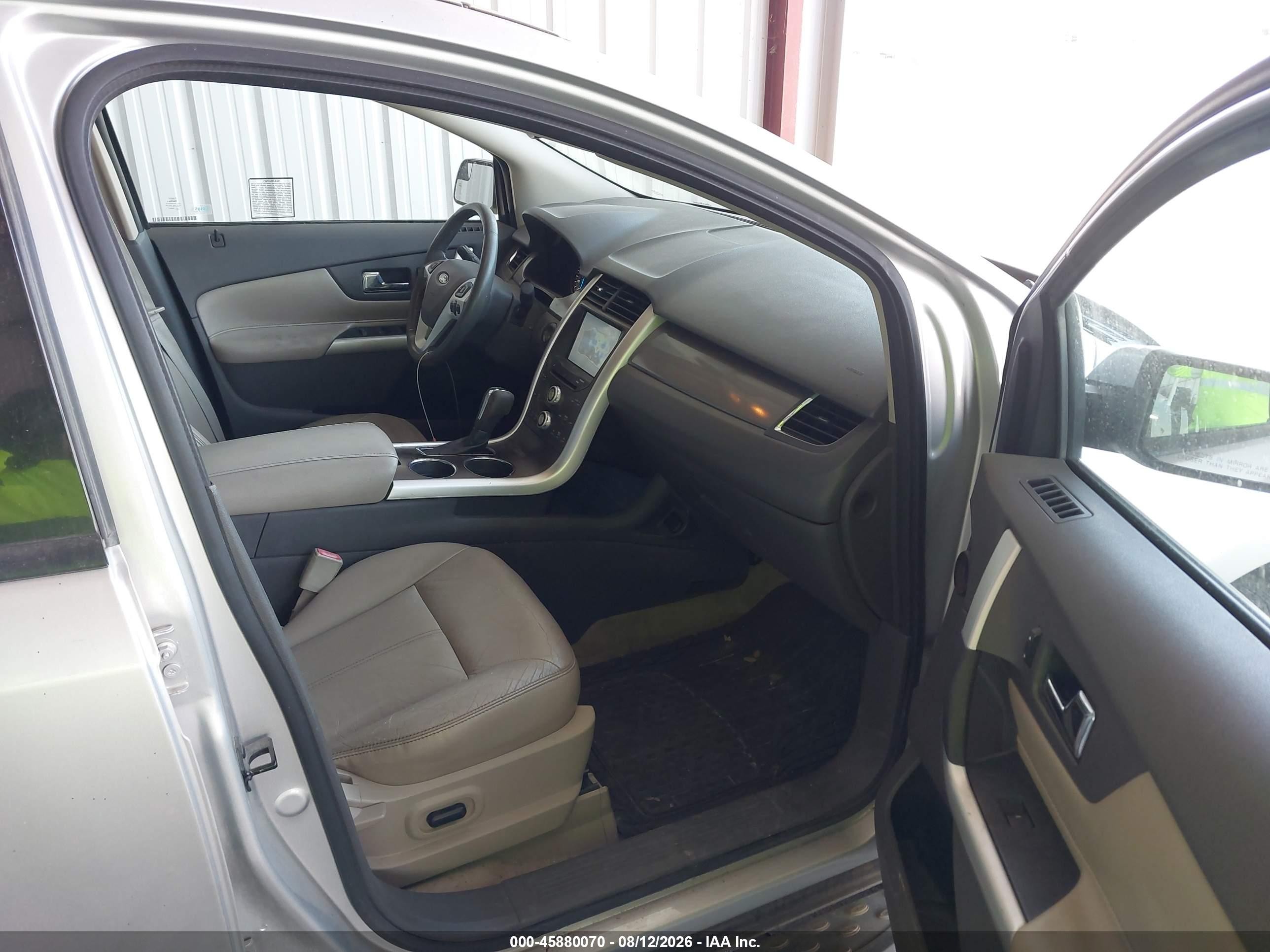 2011 Ford Edge Sel Gray vin: 2FMDK3JC2BBB35273