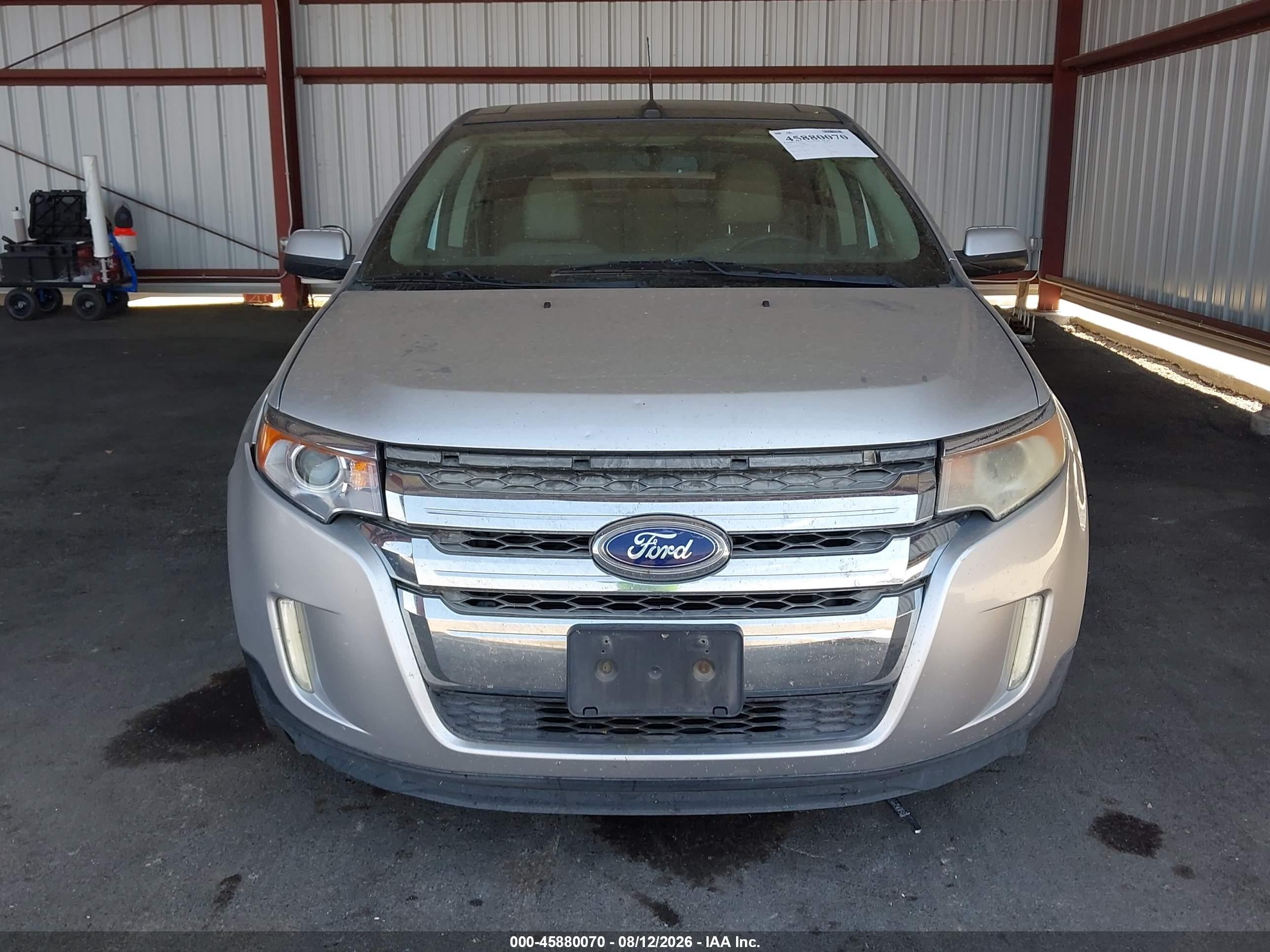 2011 Ford Edge Sel Gray vin: 2FMDK3JC2BBB35273