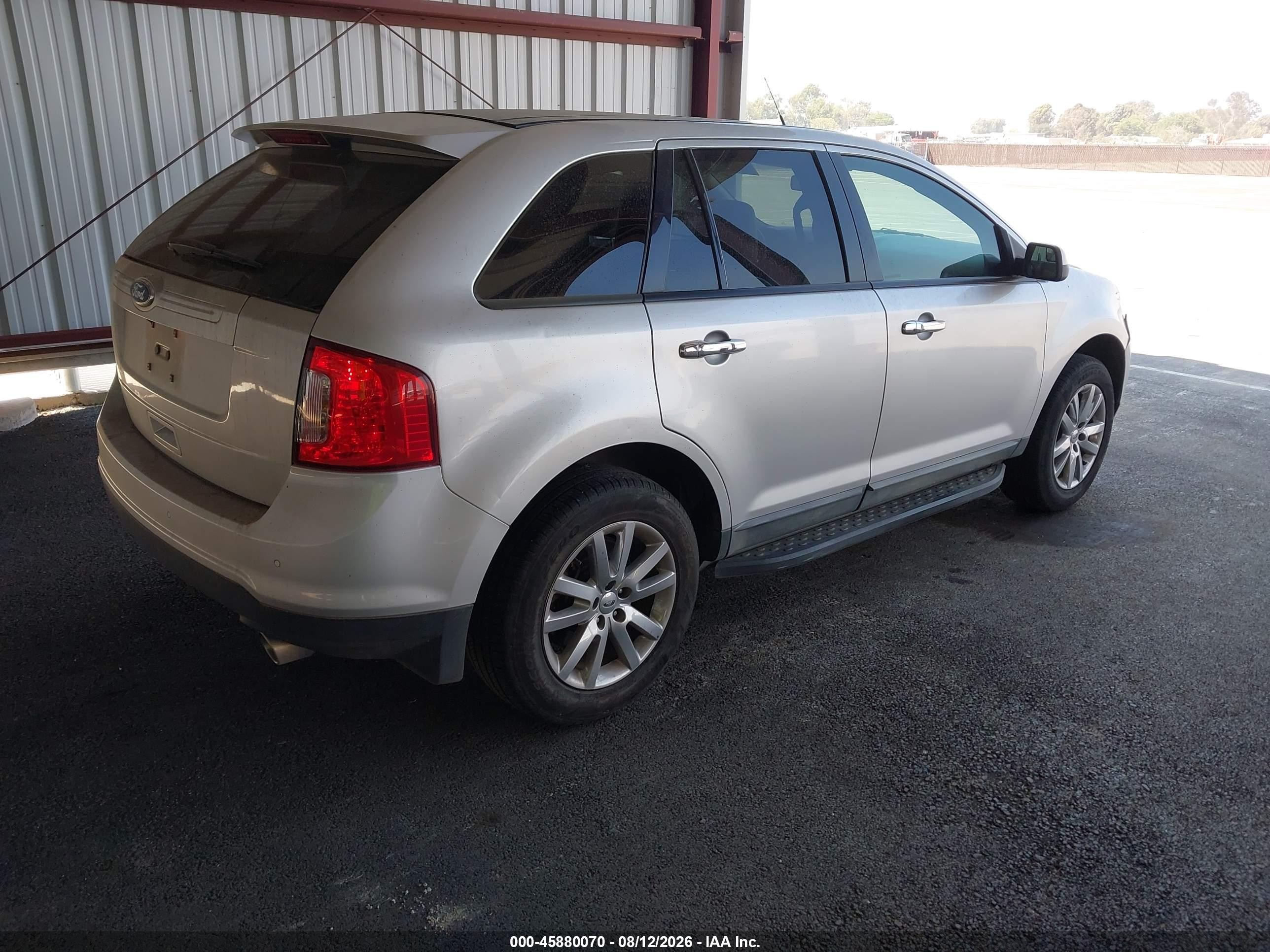 2011 Ford Edge Sel Gray vin: 2FMDK3JC2BBB35273