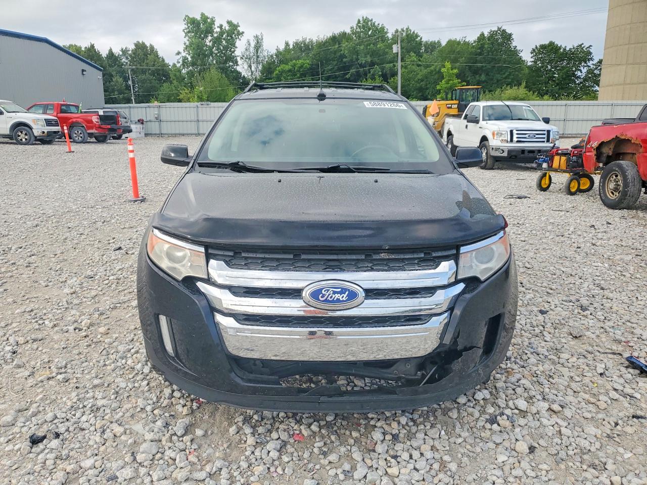 2011 Ford Edge Sel Black vin: 2FMDK3JC2BBB54244