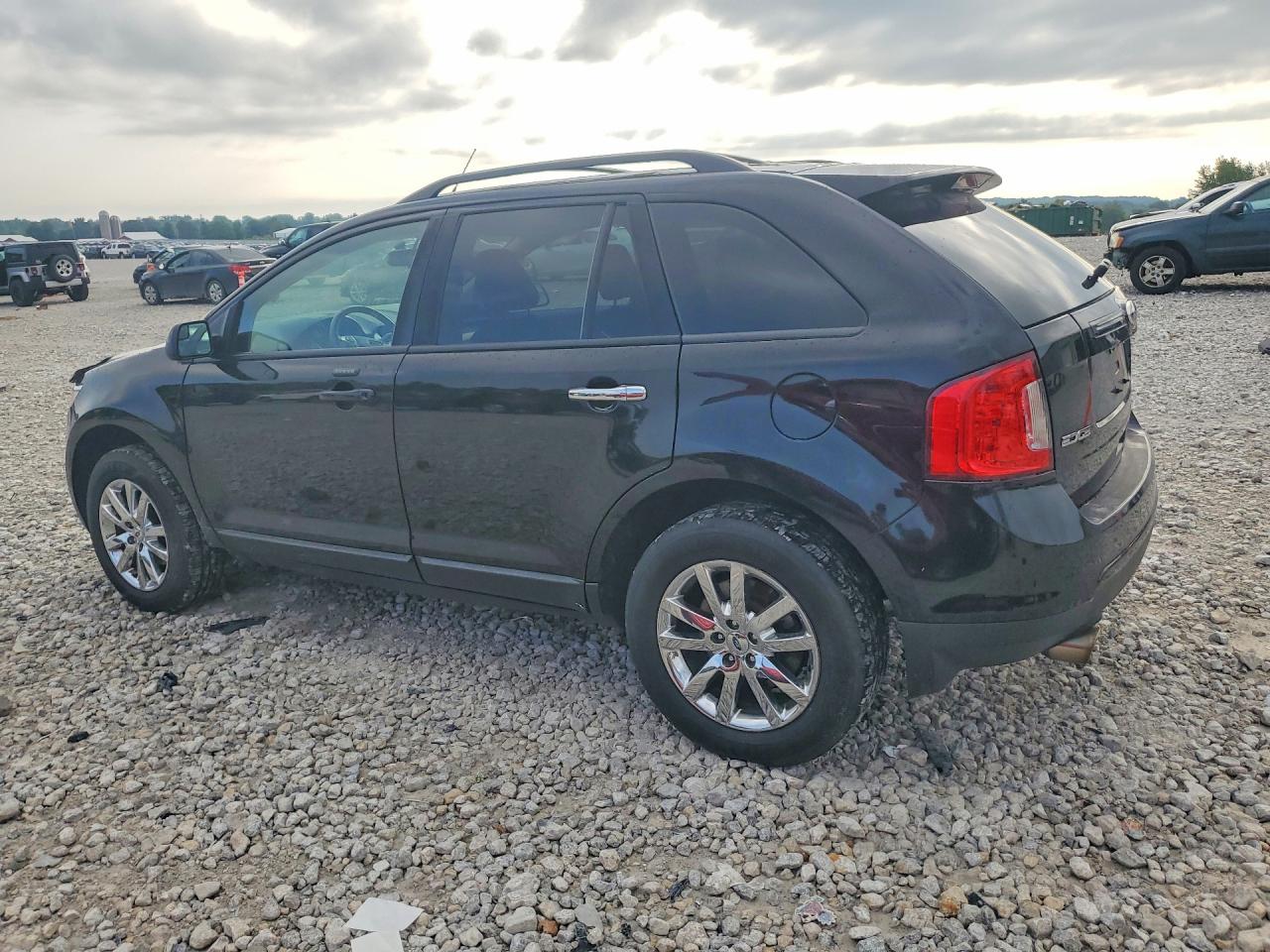 2011 Ford Edge Sel Black vin: 2FMDK3JC2BBB54244