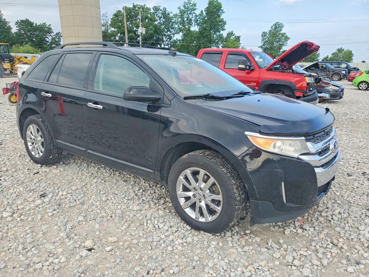 2011 Ford Edge Sel Black vin: 2FMDK3JC2BBB54244
