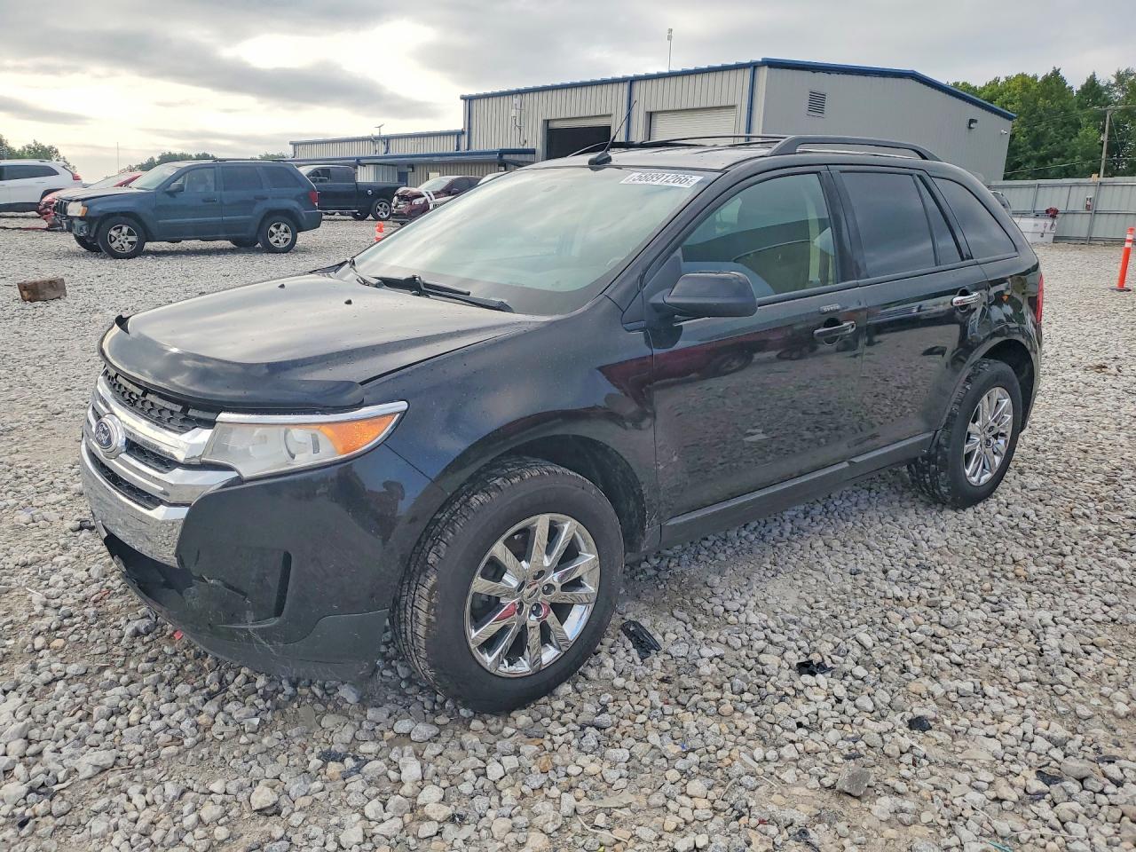 2011 Ford Edge Sel Black vin: 2FMDK3JC2BBB54244