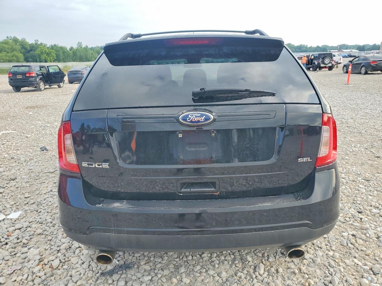 2011 Ford Edge Sel Black vin: 2FMDK3JC2BBB54244