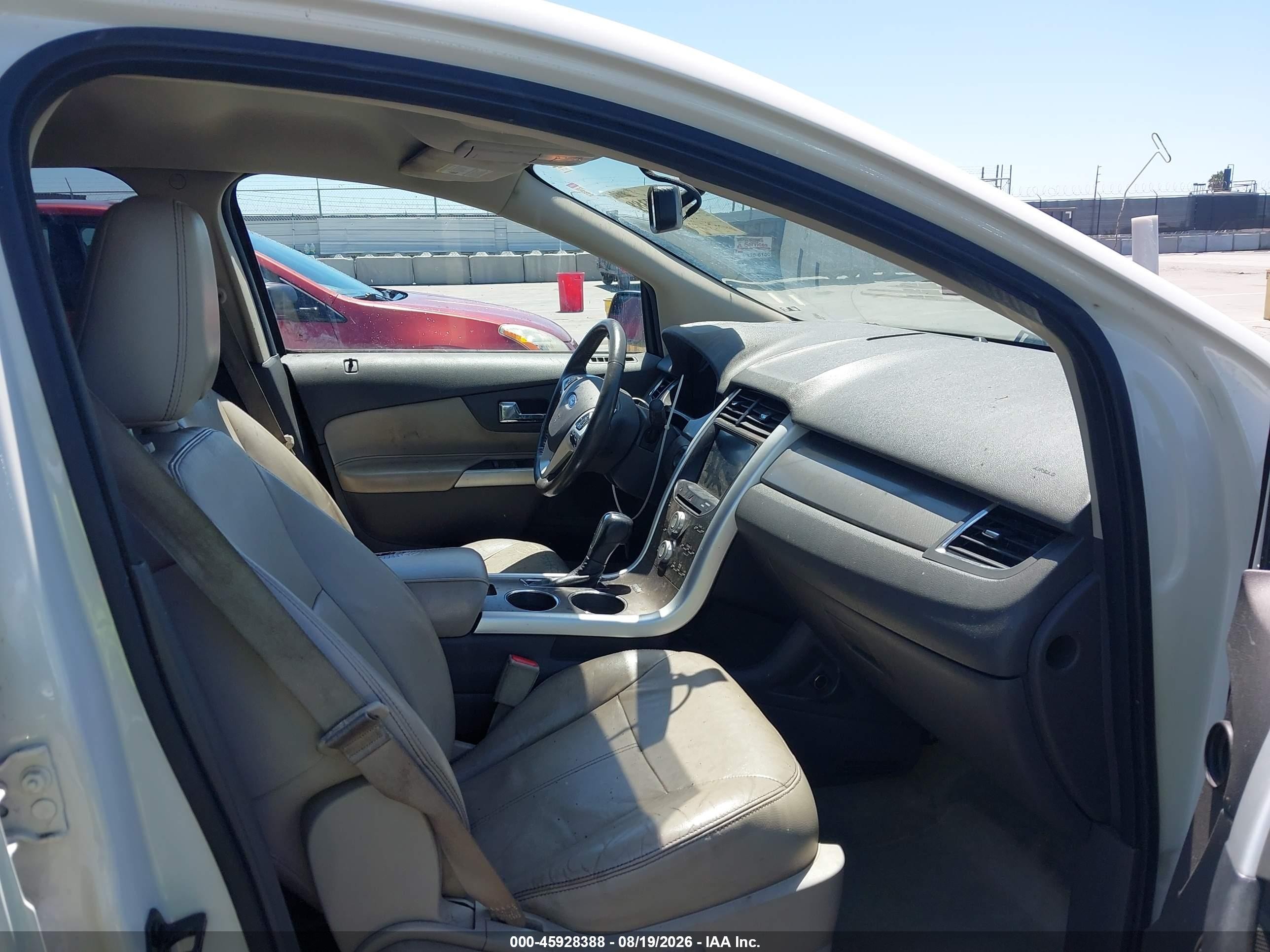 2011 Ford Edge Sel White vin: 2FMDK3JC2BBB68158