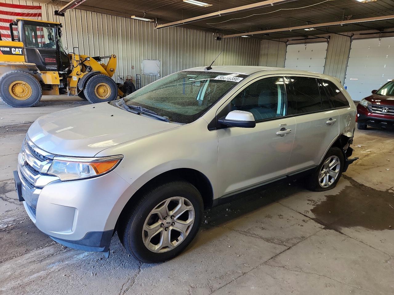 2012 Ford Edge 4d 2wd Серебряный vin: 2FMDK3JC2CBA26443