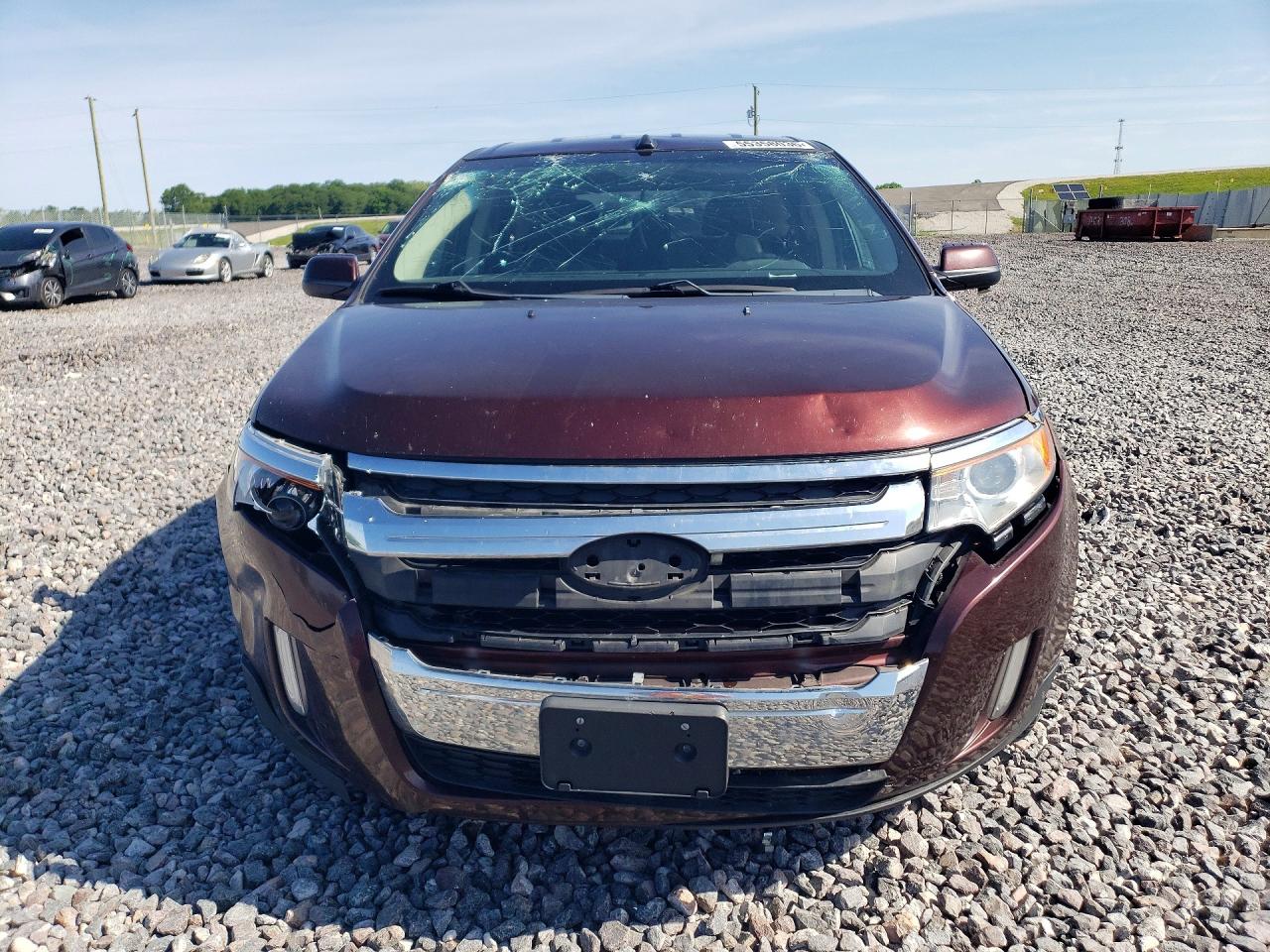 2012 Ford Edge Sel Brown vin: 2FMDK3JC2CBA88263