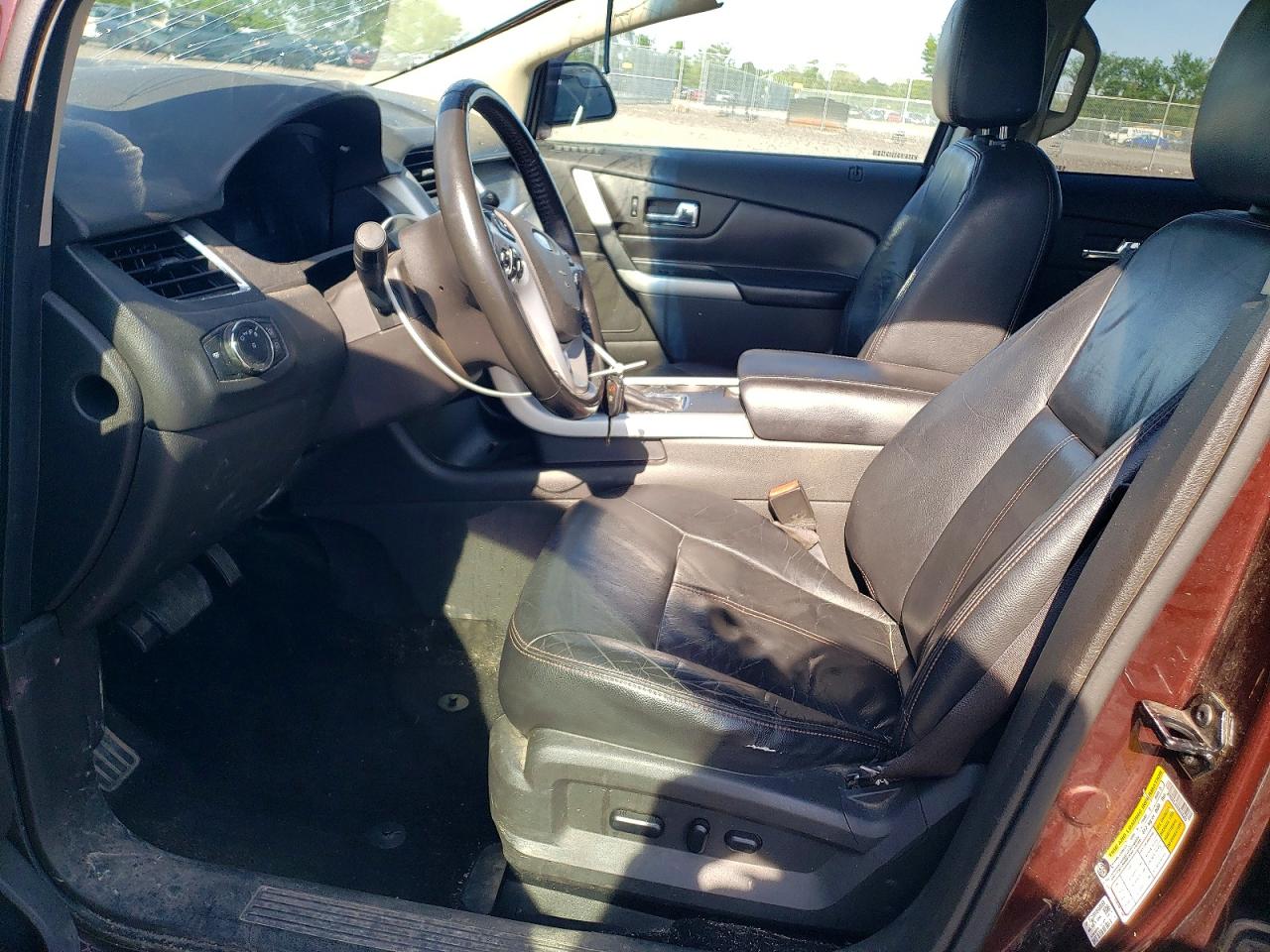 2012 Ford Edge Sel Brown vin: 2FMDK3JC2CBA88263