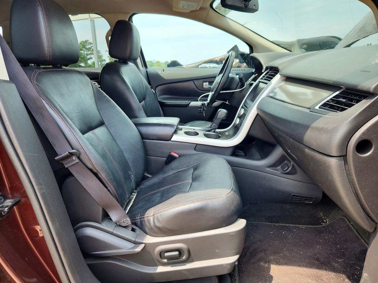 2012 Ford Edge Sel Burgundy vin: 2FMDK3JC2CBA88408