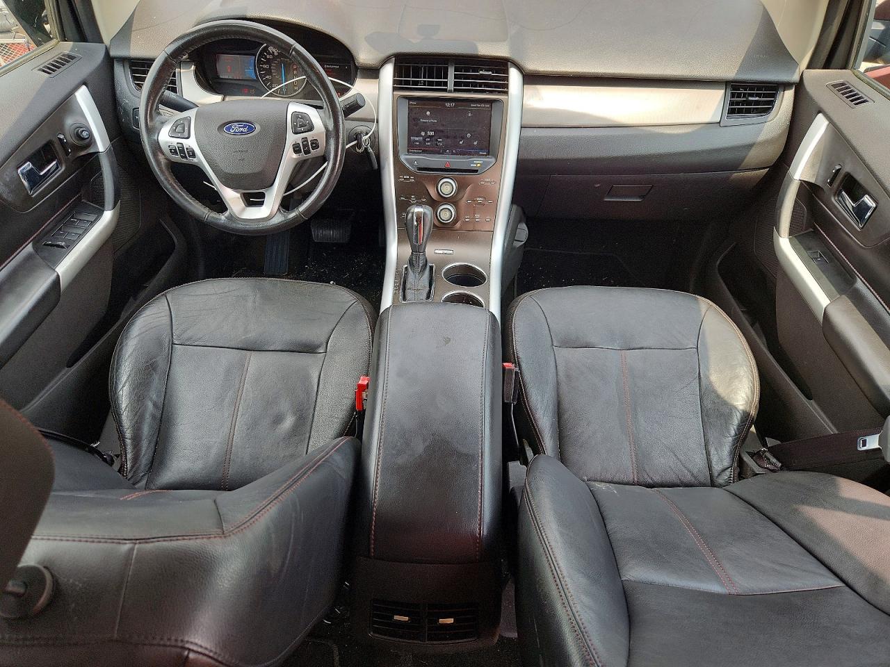 2012 Ford Edge Sel Burgundy vin: 2FMDK3JC2CBA88408