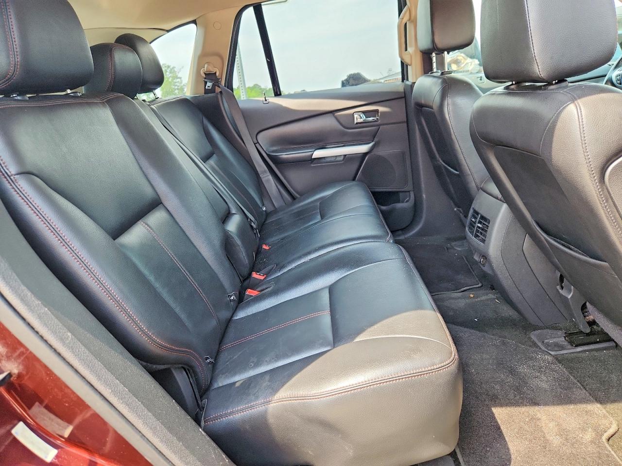 2012 Ford Edge Sel Burgundy vin: 2FMDK3JC2CBA88408