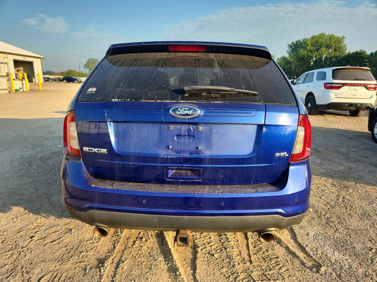 2013 Ford Edge Sel Blue vin: 2FMDK3JC2DBA08896