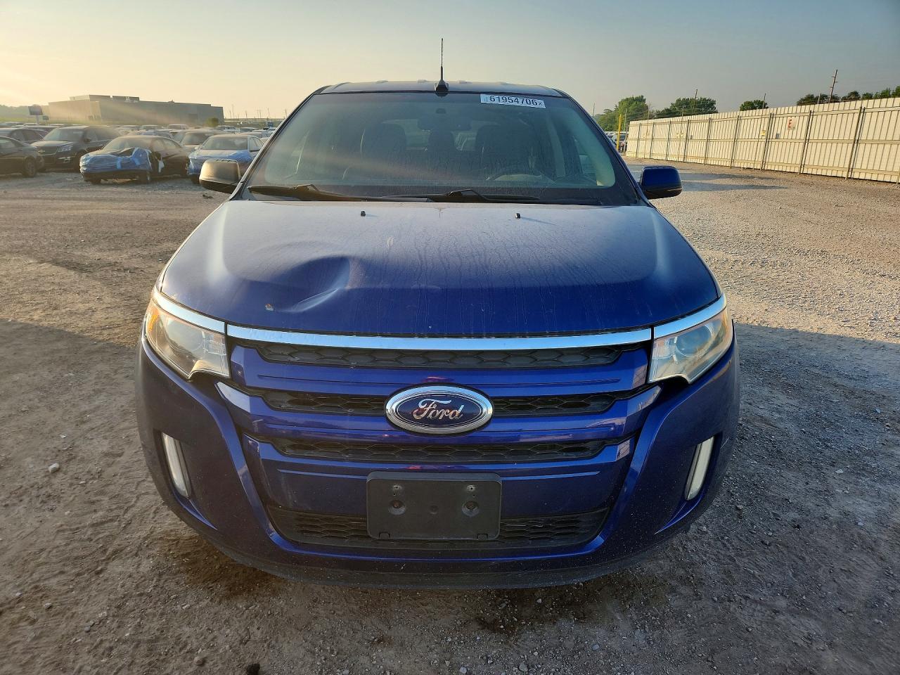 2013 Ford Edge Sel Blue vin: 2FMDK3JC2DBA08896