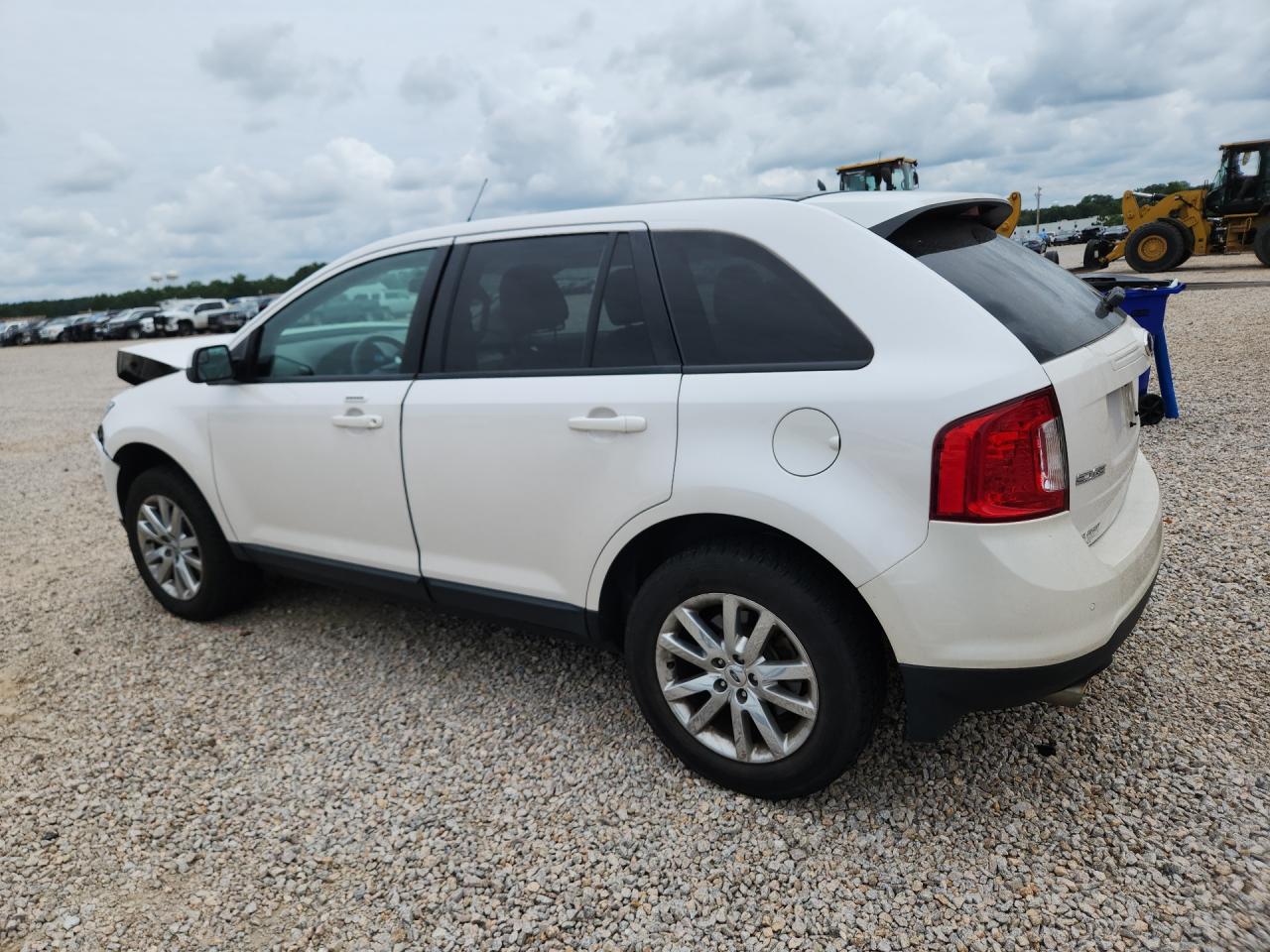 2013 Ford Edge Sel White vin: 2FMDK3JC2DBA30669