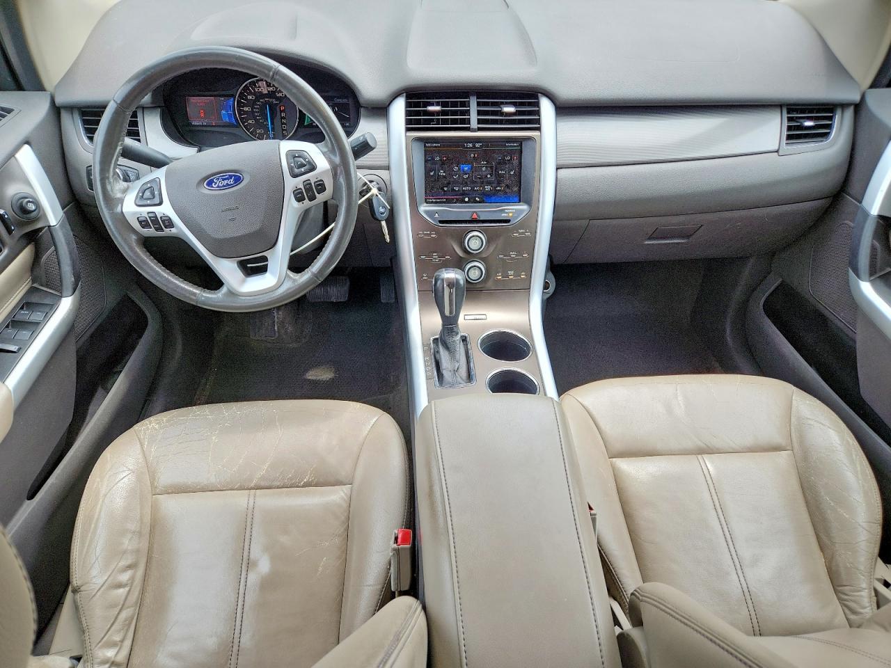 2013 Ford Edge Sel Red vin: 2FMDK3JC2DBA57404