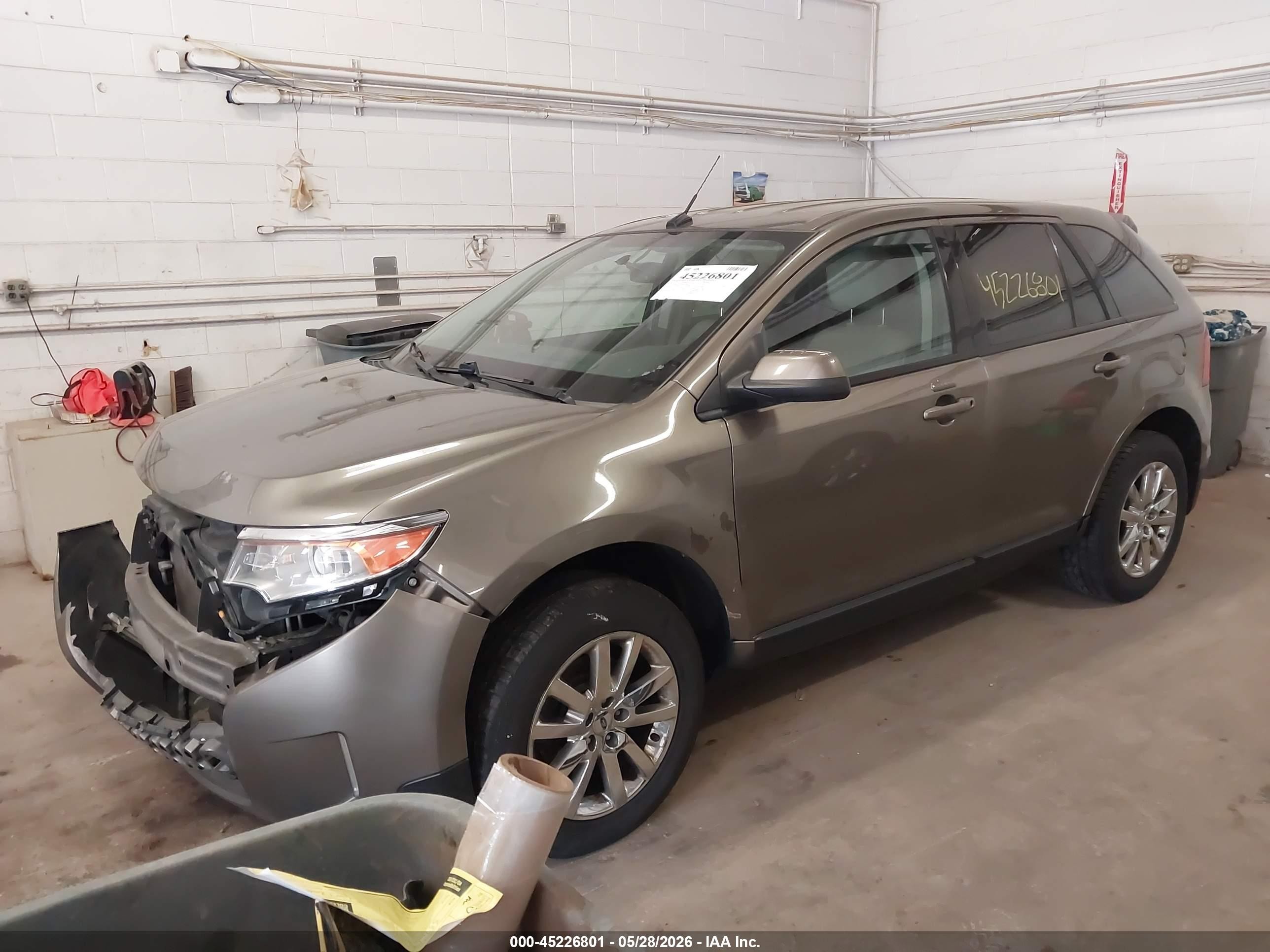 2013 Ford Edge Sel Dark Brown vin: 2FMDK3JC2DBB21649