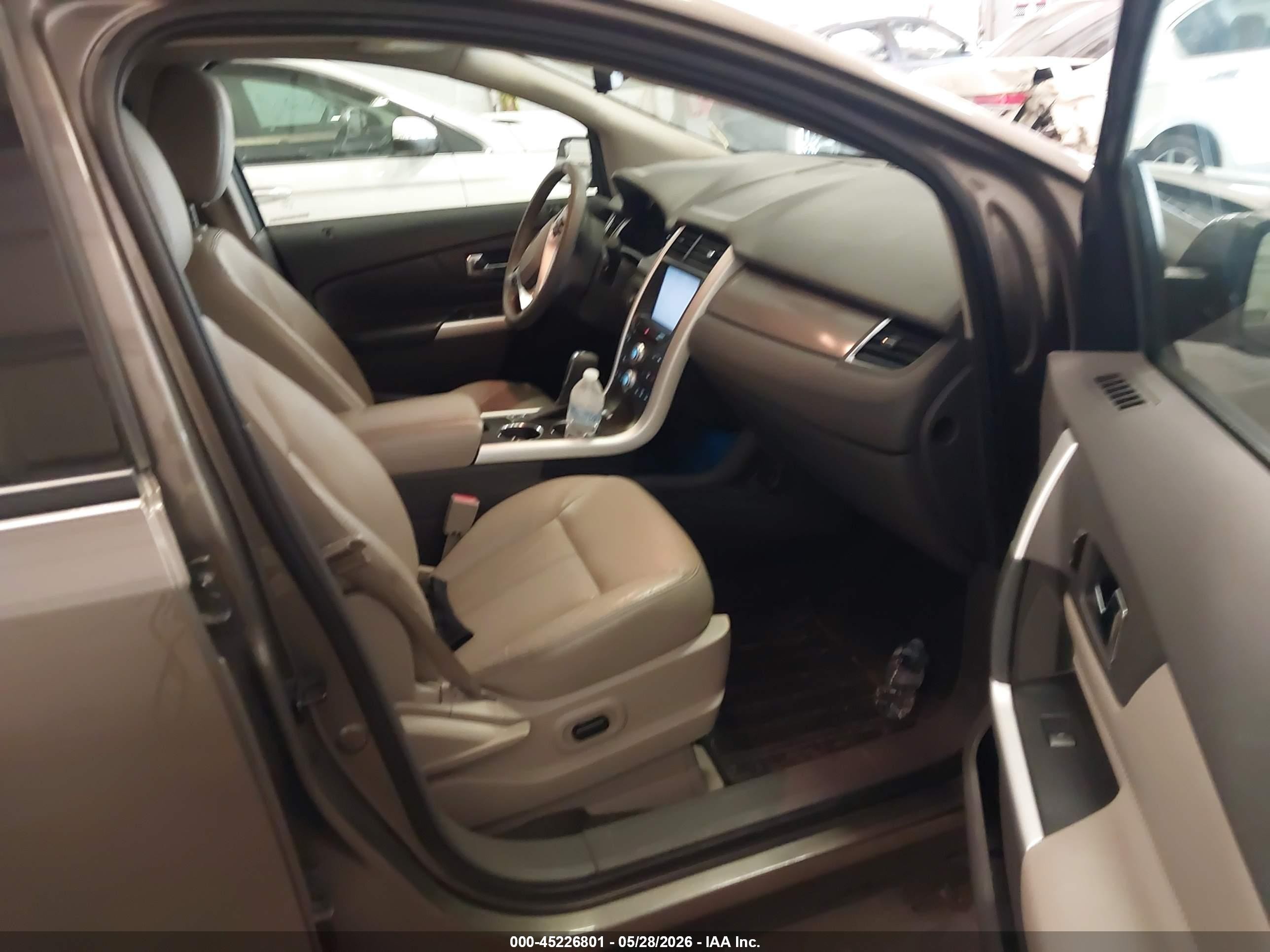 2013 Ford Edge Sel Dark Brown vin: 2FMDK3JC2DBB21649