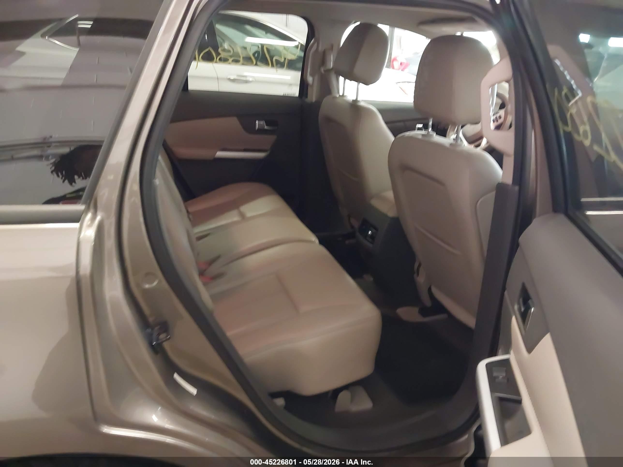 2013 Ford Edge Sel Dark Brown vin: 2FMDK3JC2DBB21649