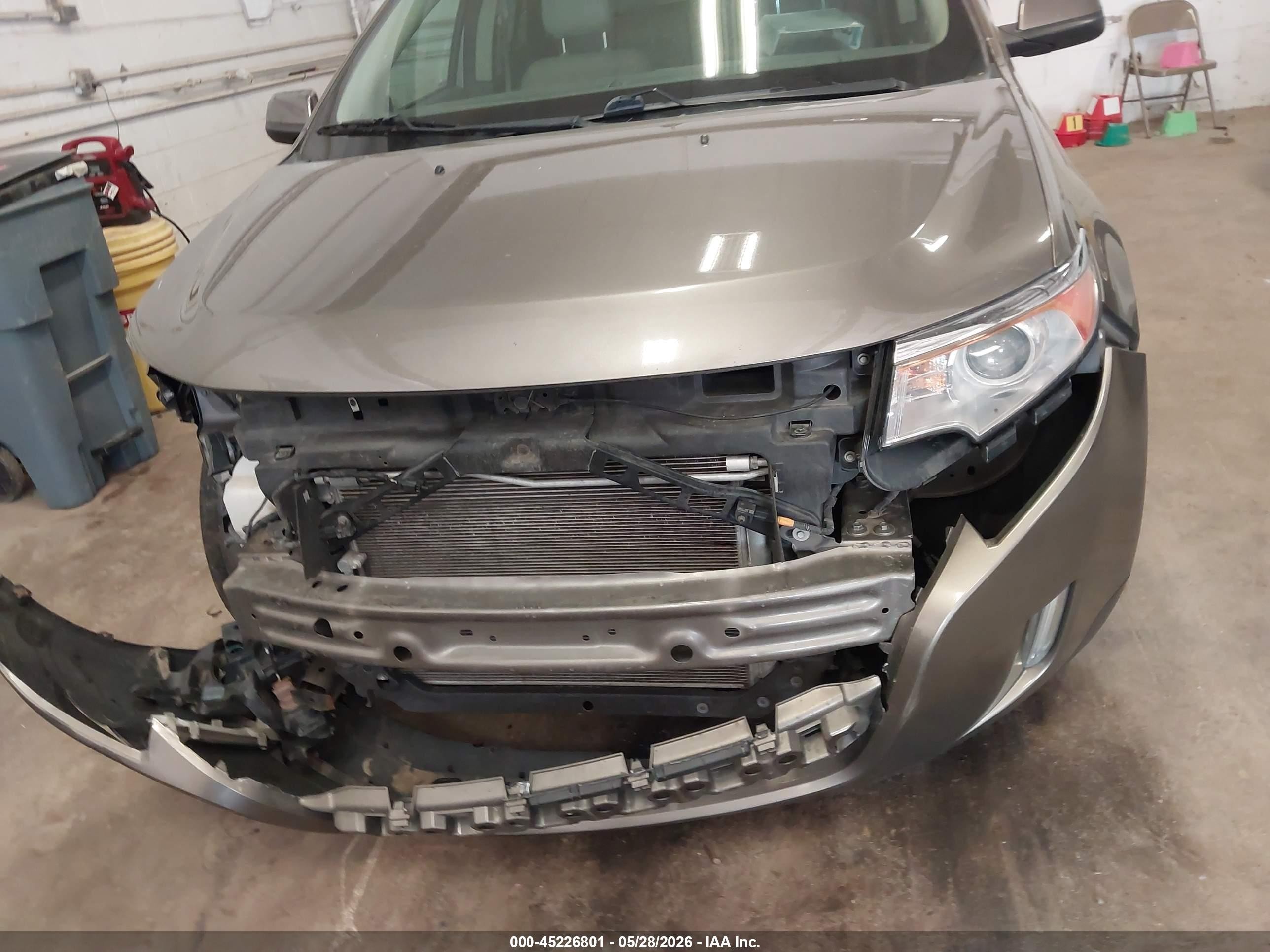 2013 Ford Edge Sel Dark Brown vin: 2FMDK3JC2DBB21649