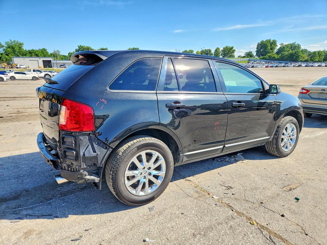2013 Ford Edge Sel Black vin: 2FMDK3JC2DBB25135