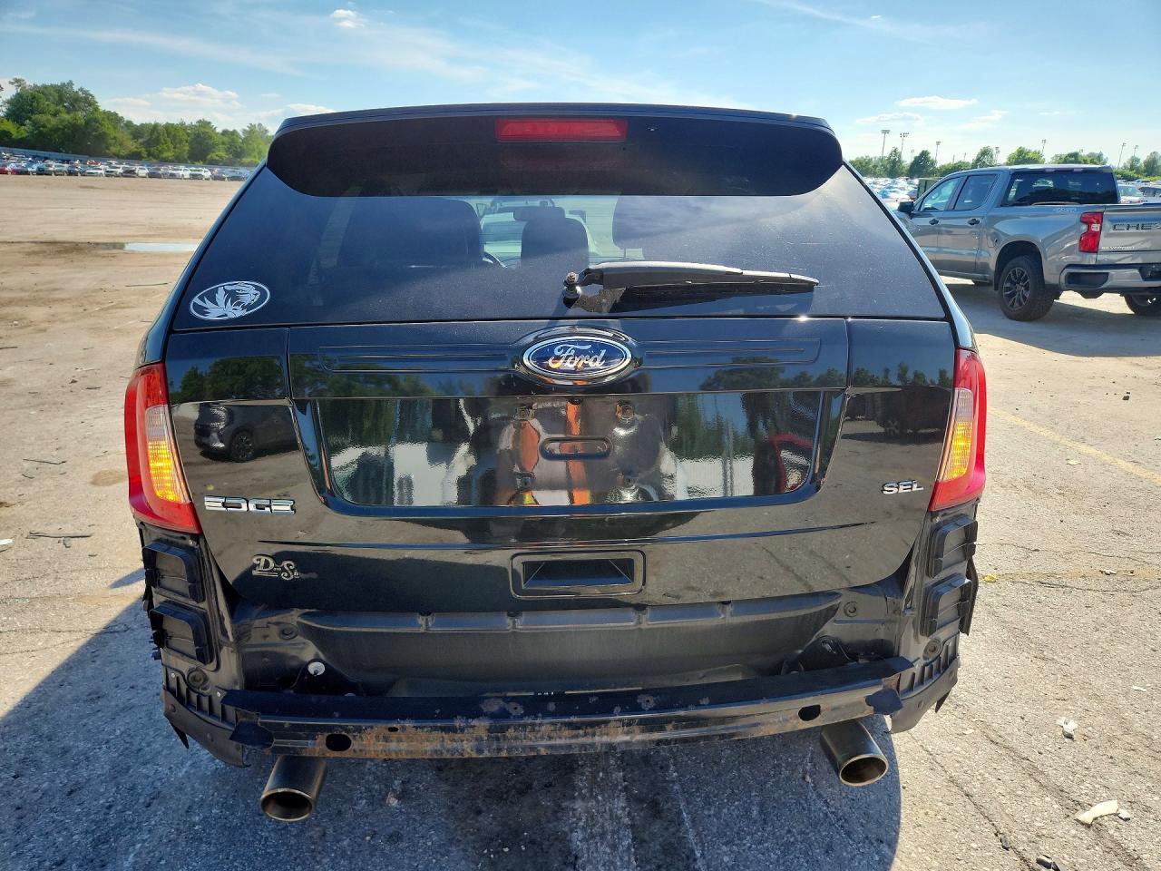 2013 Ford Edge Sel Black vin: 2FMDK3JC2DBB25135