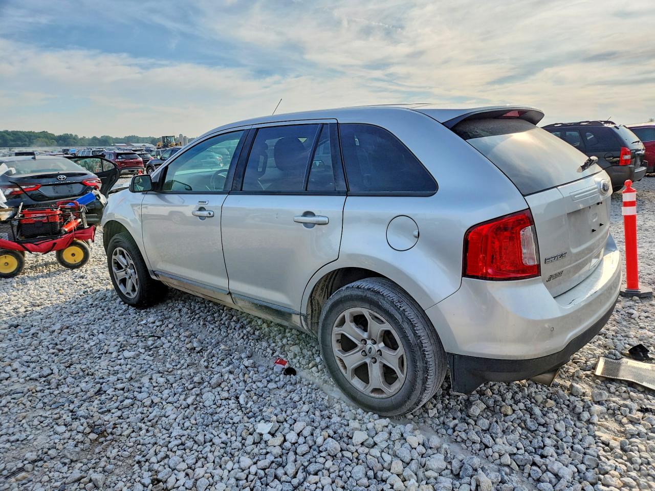 2013 Ford Edge Sel Серебряный vin: 2FMDK3JC2DBB29427