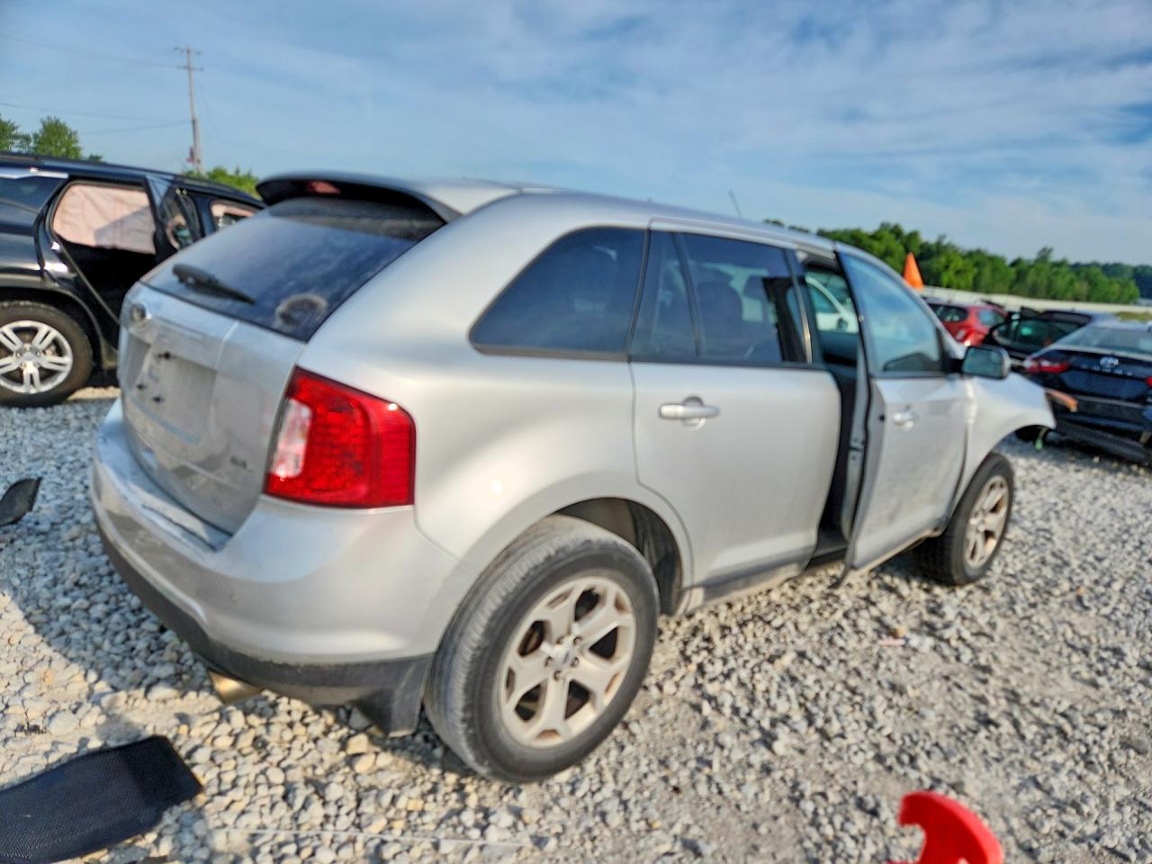2013 Ford Edge Sel Серебряный vin: 2FMDK3JC2DBB29427