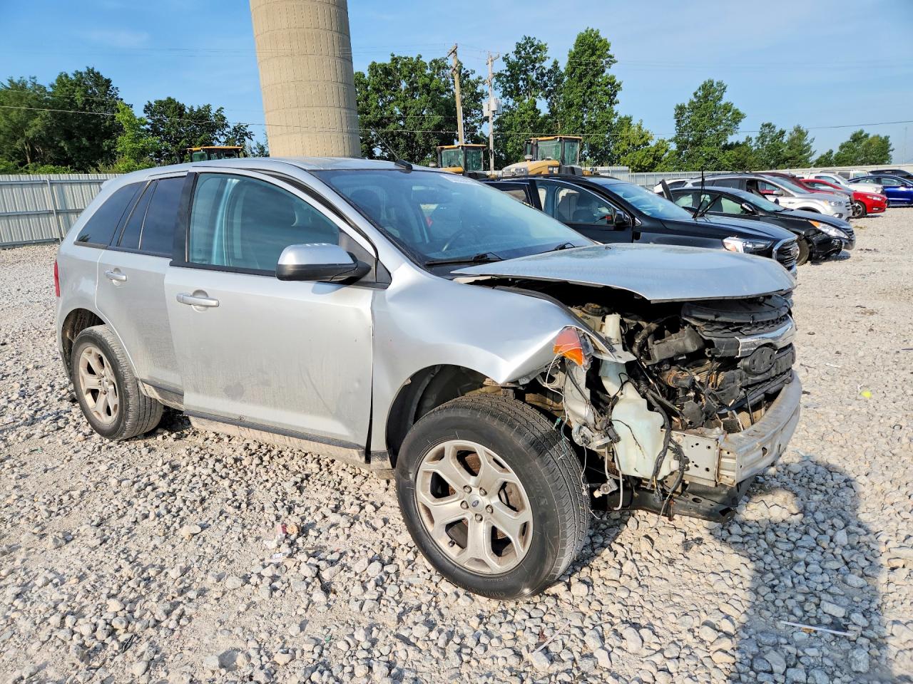 2013 Ford Edge Sel Серебряный vin: 2FMDK3JC2DBB29427