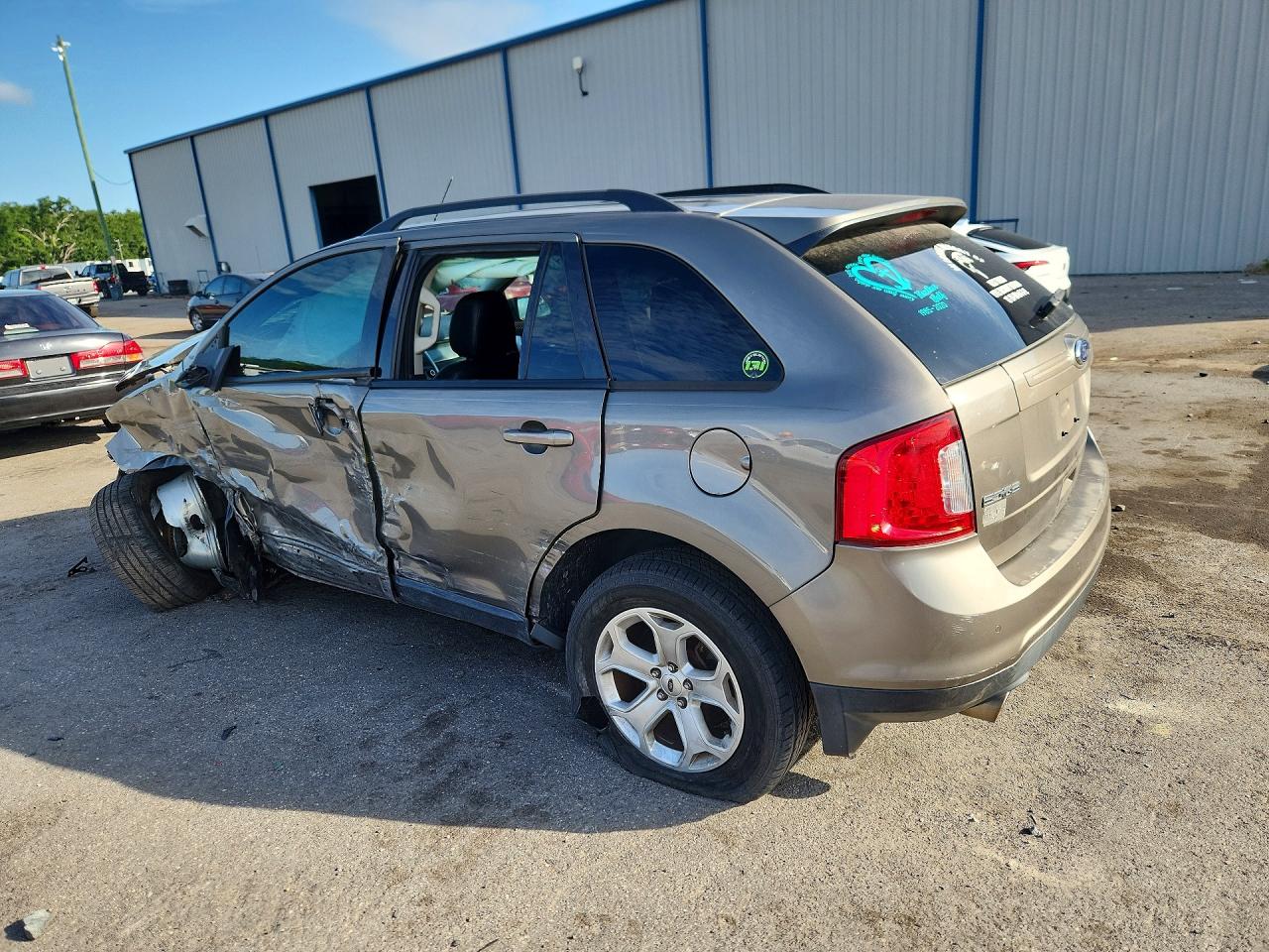 2013 Ford Edge Sel Brown vin: 2FMDK3JC2DBB50648