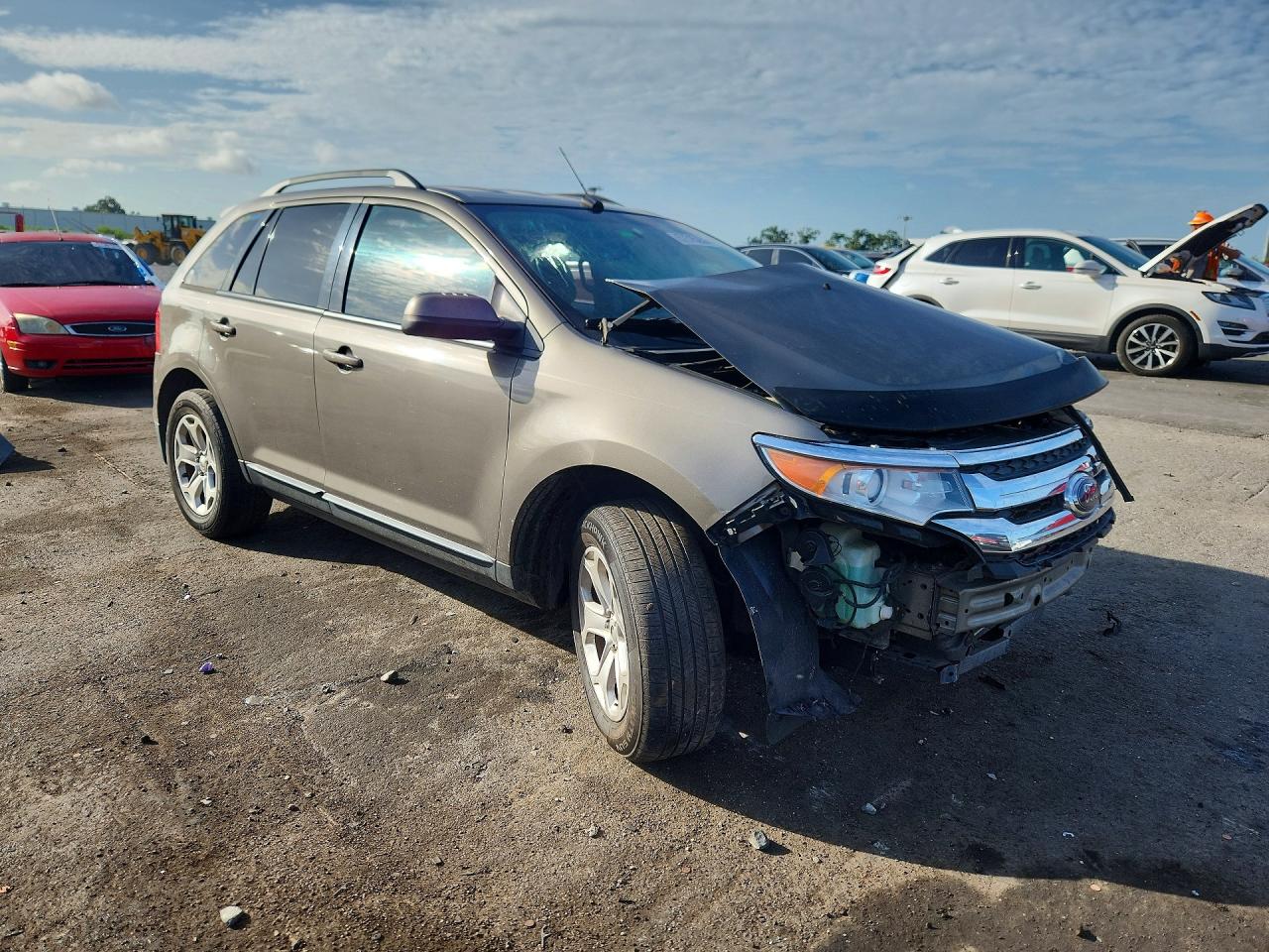 2013 Ford Edge Sel Brown vin: 2FMDK3JC2DBB50648