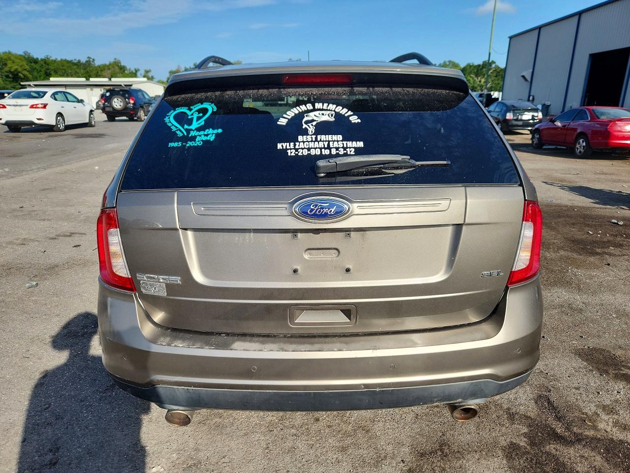 2013 Ford Edge Sel Brown vin: 2FMDK3JC2DBB50648