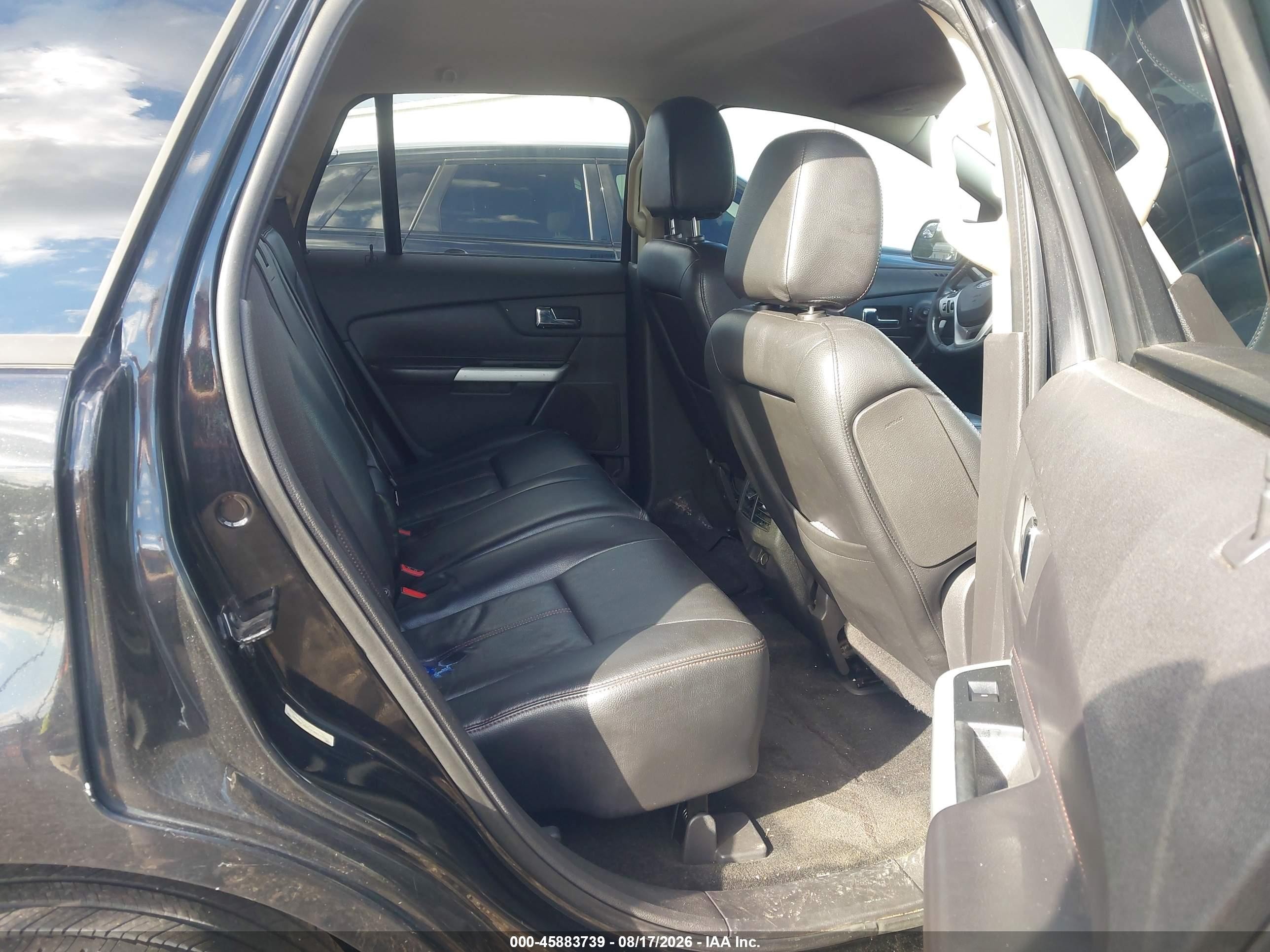 2013 Ford Edge Sel Black vin: 2FMDK3JC2DBB54280