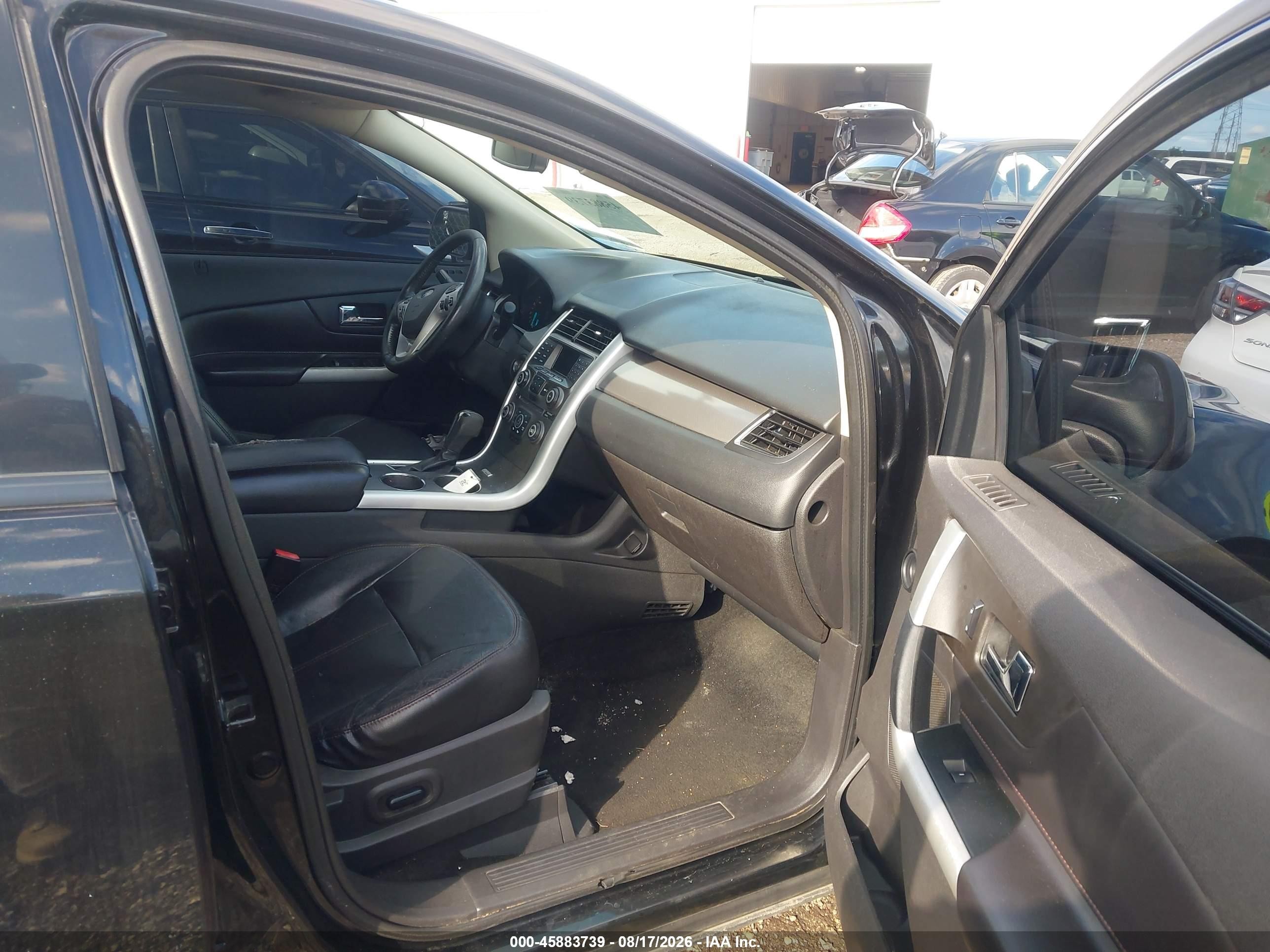 2013 Ford Edge Sel Black vin: 2FMDK3JC2DBB54280