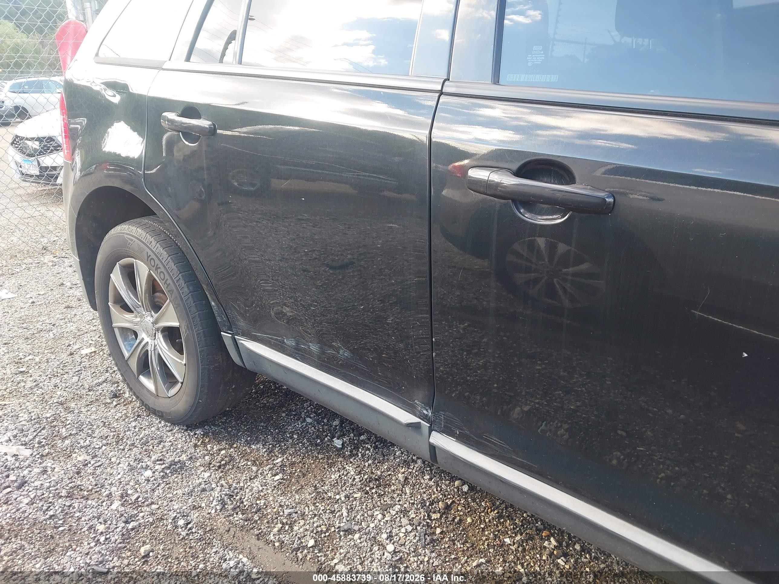 2013 Ford Edge Sel Black vin: 2FMDK3JC2DBB54280