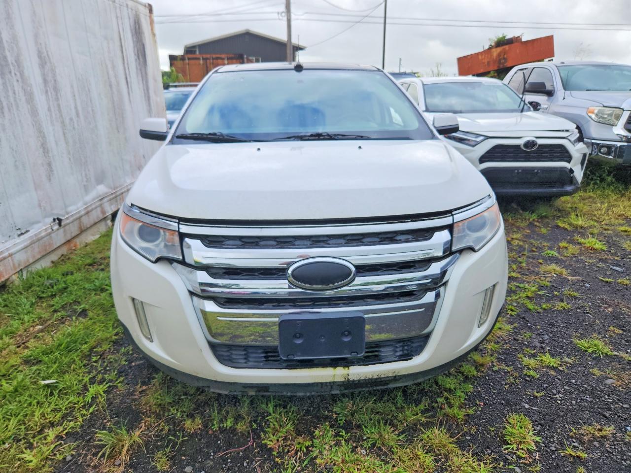 2013 Ford Edge Sel White vin: 2FMDK3JC2DBB54294