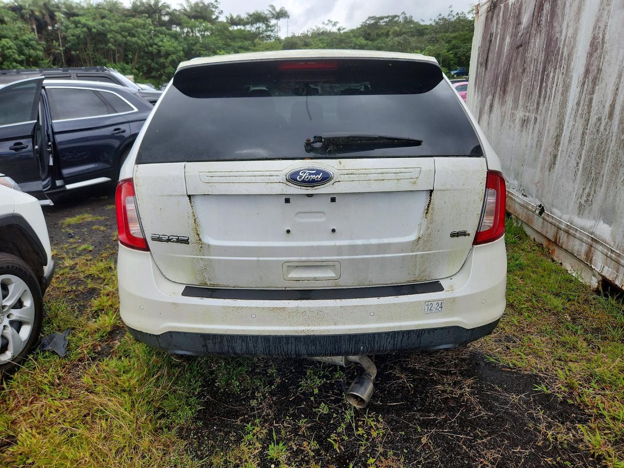 2013 Ford Edge Sel White vin: 2FMDK3JC2DBB54294