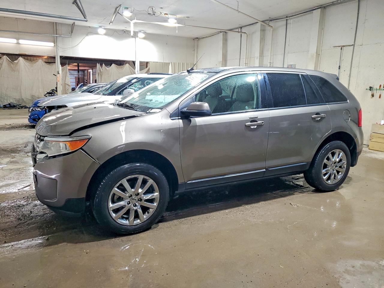 2013 Ford Edge Sel Gray vin: 2FMDK3JC2DBB56594