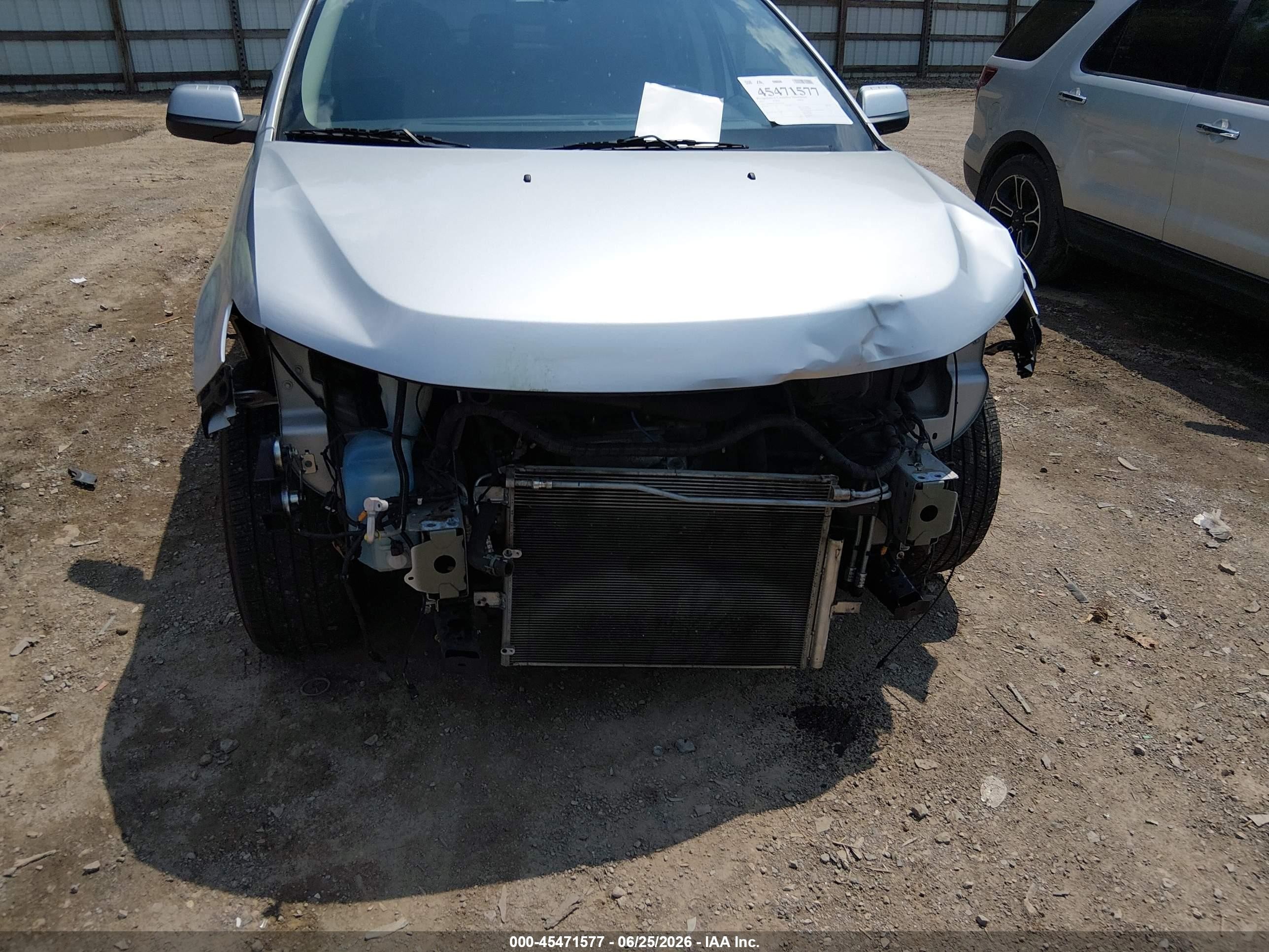 2013 Ford Edge Sel Серебряный vin: 2FMDK3JC2DBC01369