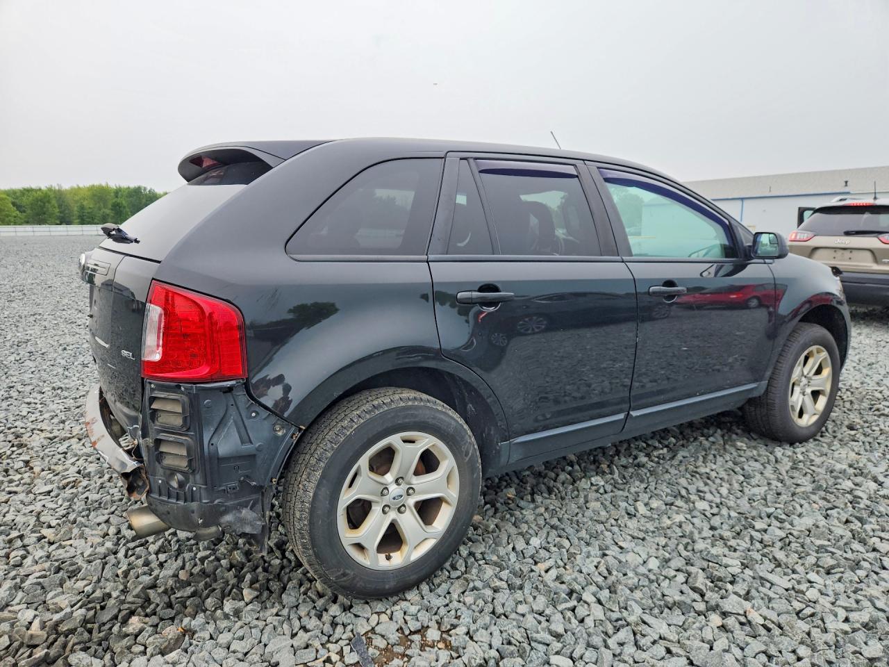 2013 Ford Edge Sel Черный vin: 2FMDK3JC2DBC01842