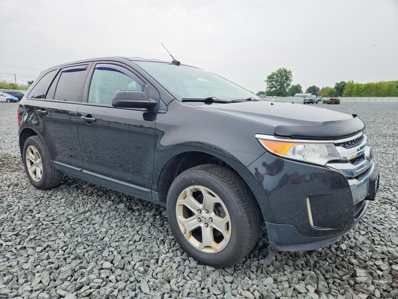 2013 Ford Edge Sel Черный vin: 2FMDK3JC2DBC01842