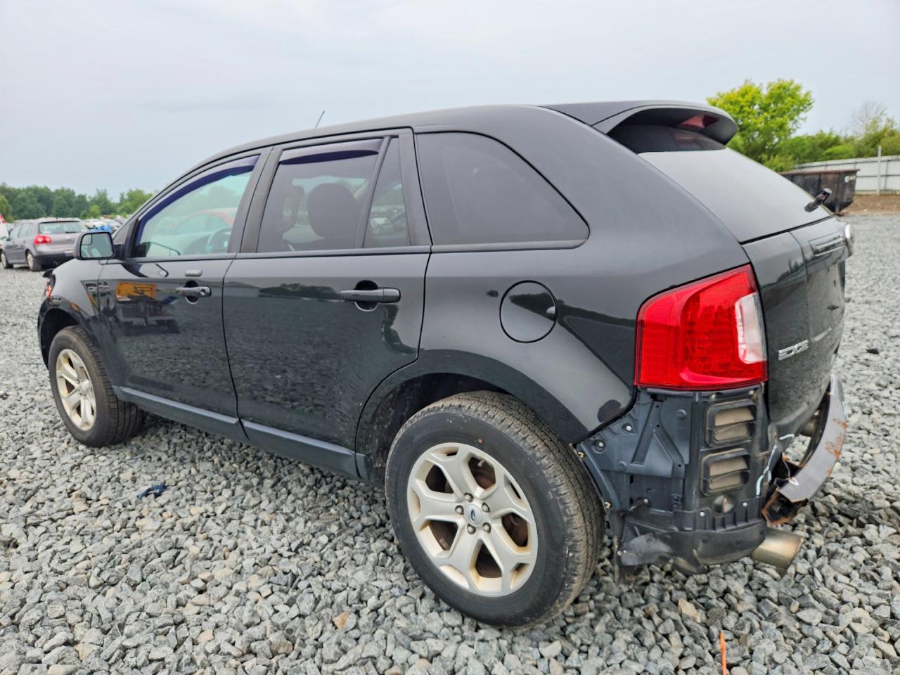 2013 Ford Edge Sel Черный vin: 2FMDK3JC2DBC01842