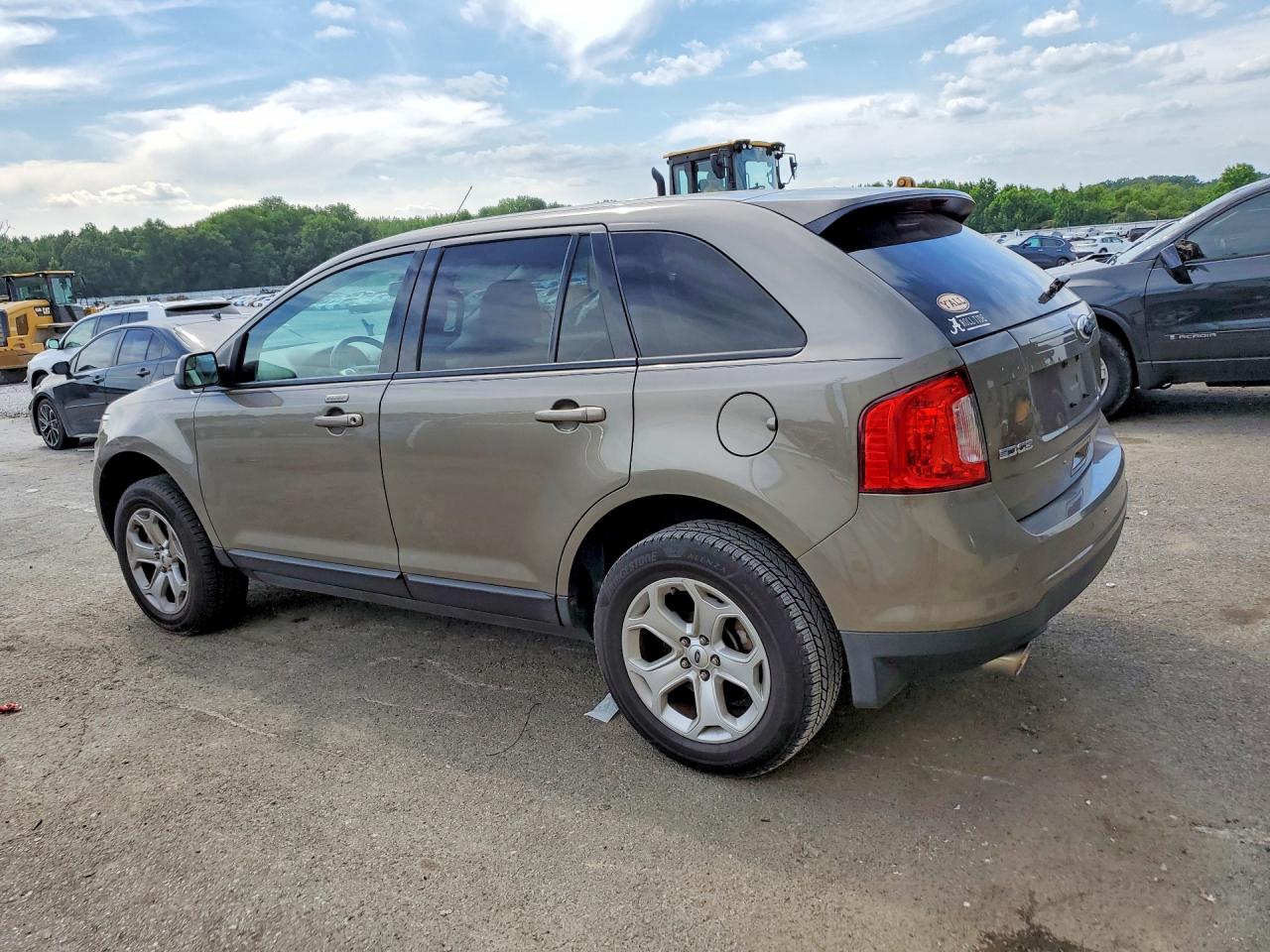 2013 Ford Edge Sel Gray vin: 2FMDK3JC2DBC13392