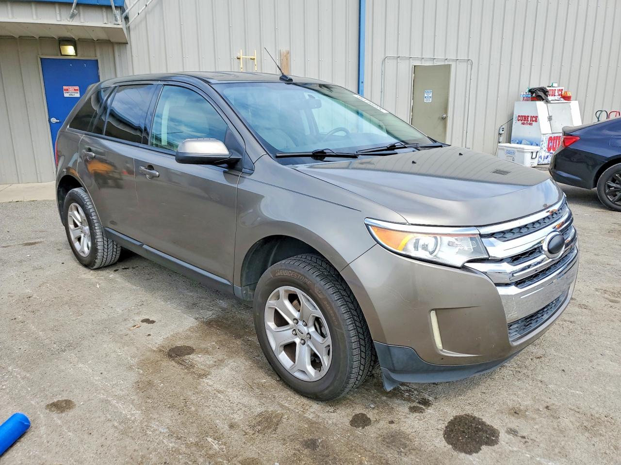 2013 Ford Edge Sel Gray vin: 2FMDK3JC2DBC13392