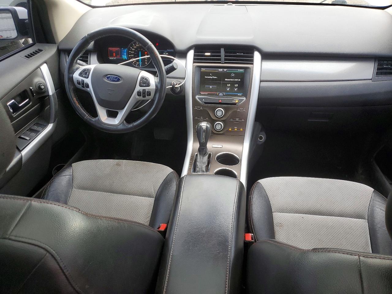 2013 Ford Edge Sel White vin: 2FMDK3JC2DBC51804