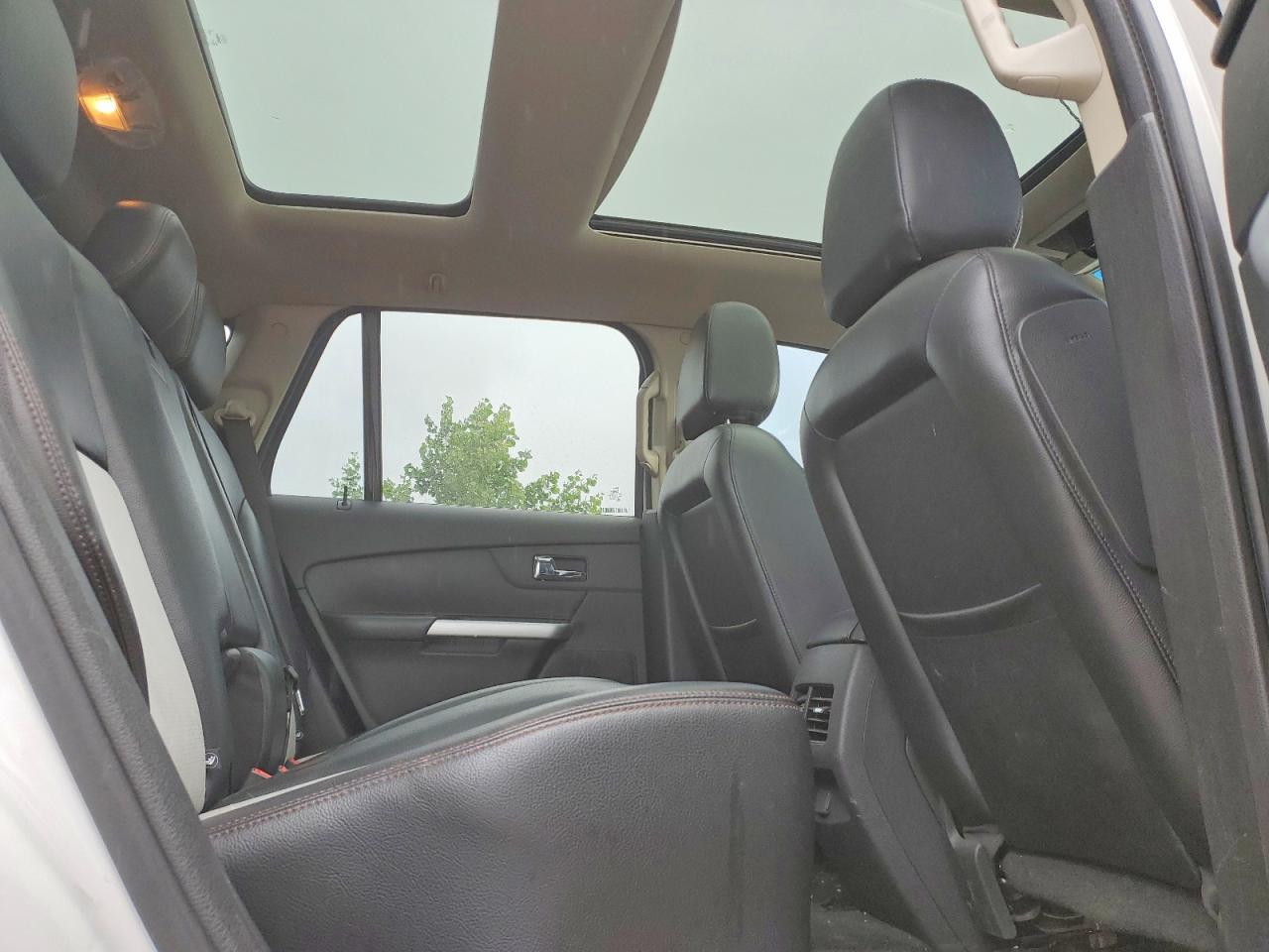 2013 Ford Edge Sel White vin: 2FMDK3JC2DBC51804